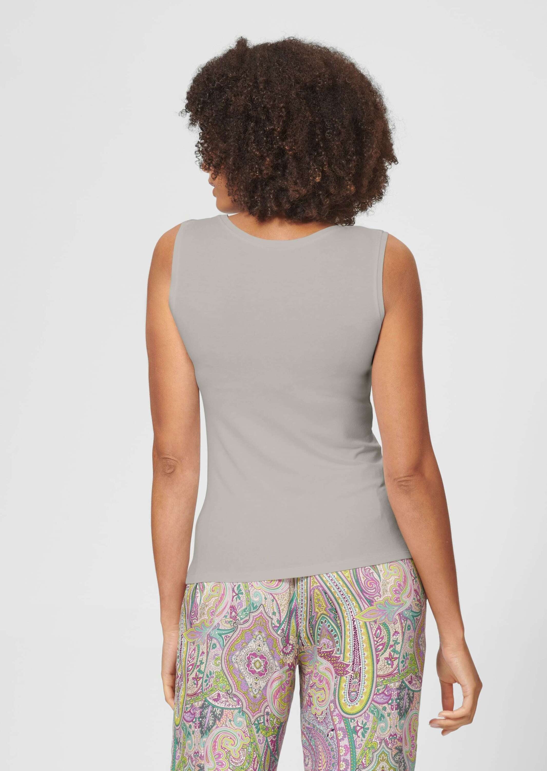 MADELEINE Trägertop »Tanktop Tanktop mit breiten Trägern« Glatte Jerseyware