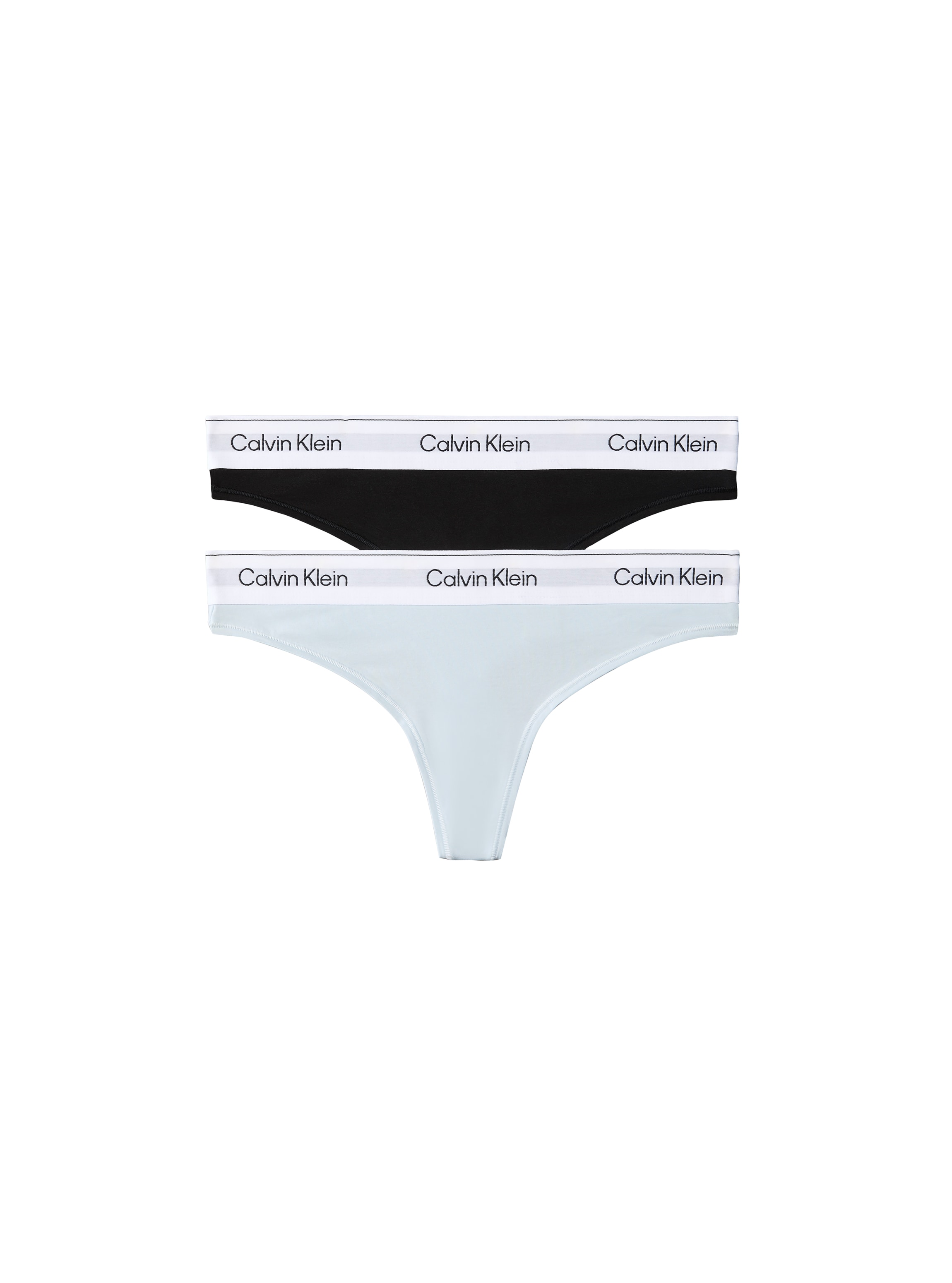Calvin Klein Underwear Tanga »THONG 2PK« Packung, 2er-Pack,  Körpernahe Passform mit elastischem Bund