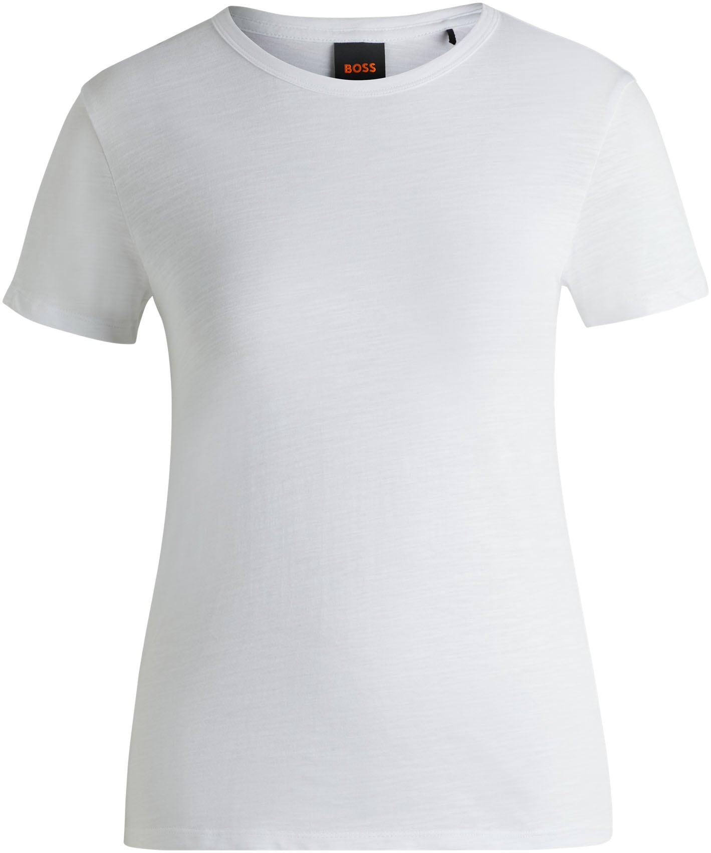 BOSS ORANGE T-Shirt »Esla Premium Damenmode«, mit Rundhalsausschnitt