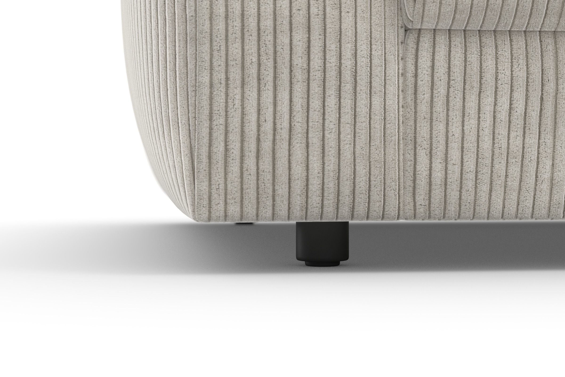 TRENDMANUFAKTUR Big-Sofa »Bourbon, Designsofa,«, mit extra hohem Sitzkomfort, in trendigem Cord Bezug erhältlich