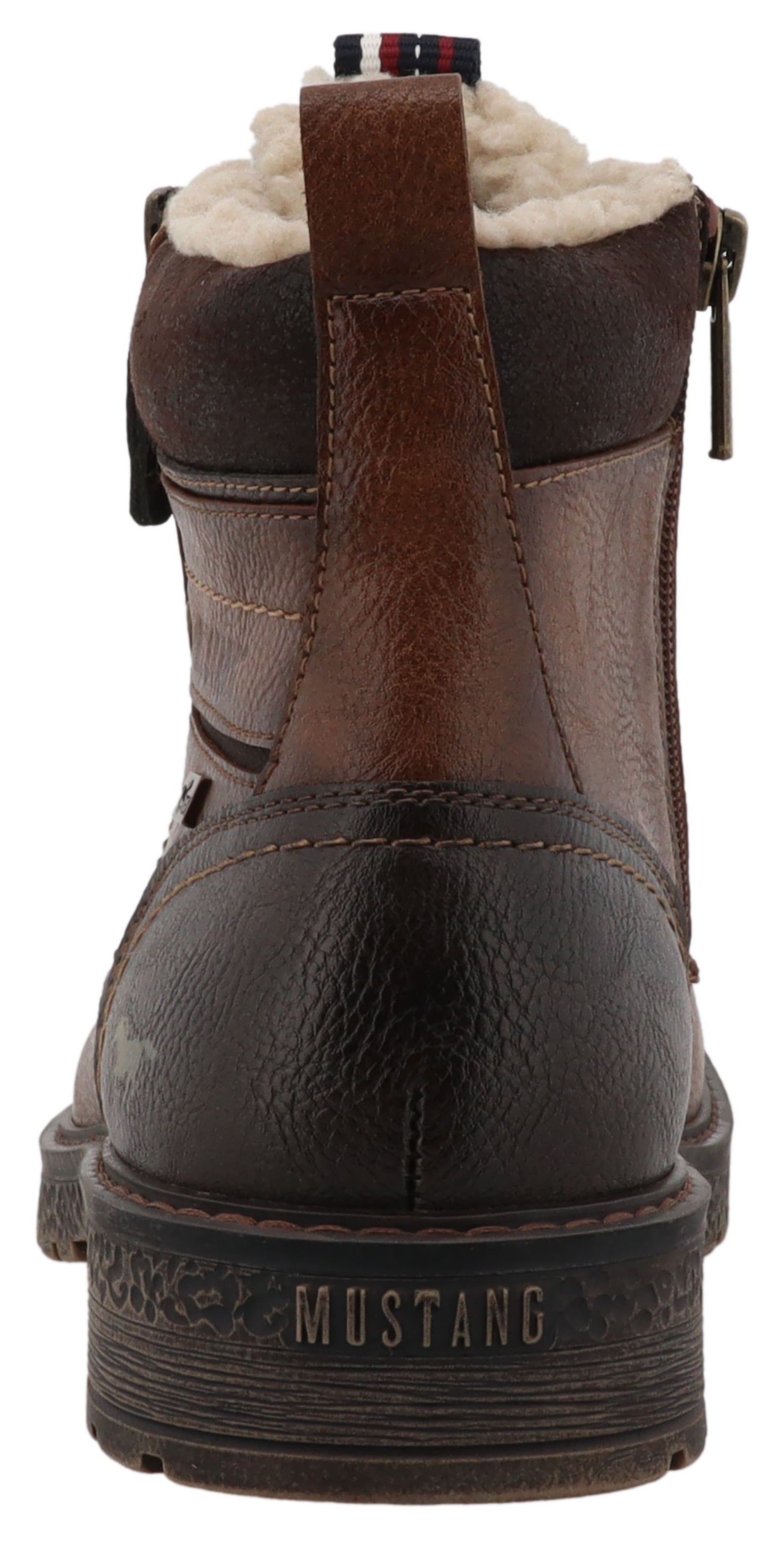 Mustang Shoes Winterstiefelette »Midor«  Schnürstiefel, Winterstiefel mit Warmfutter