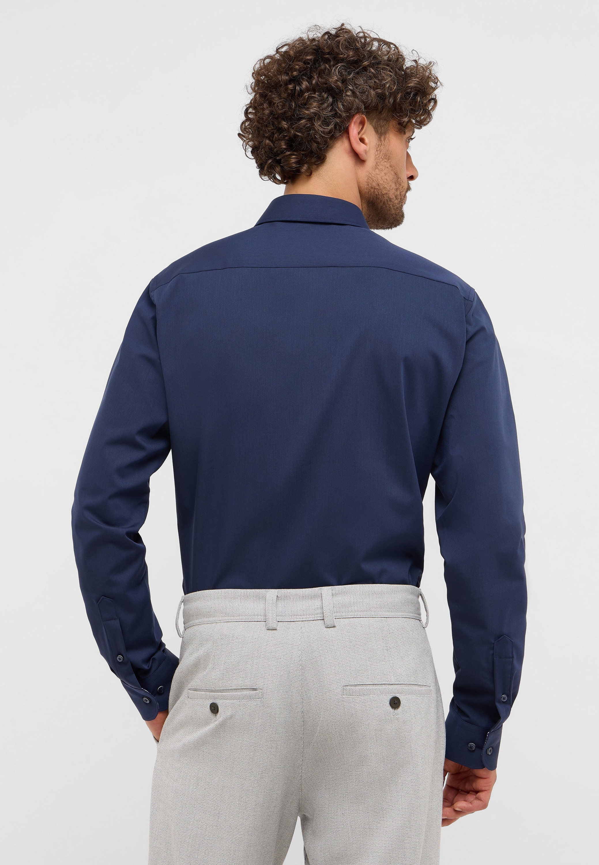 Eterna Langarmhemd »SLIM FIT«, NON IRON (bügelfrei)