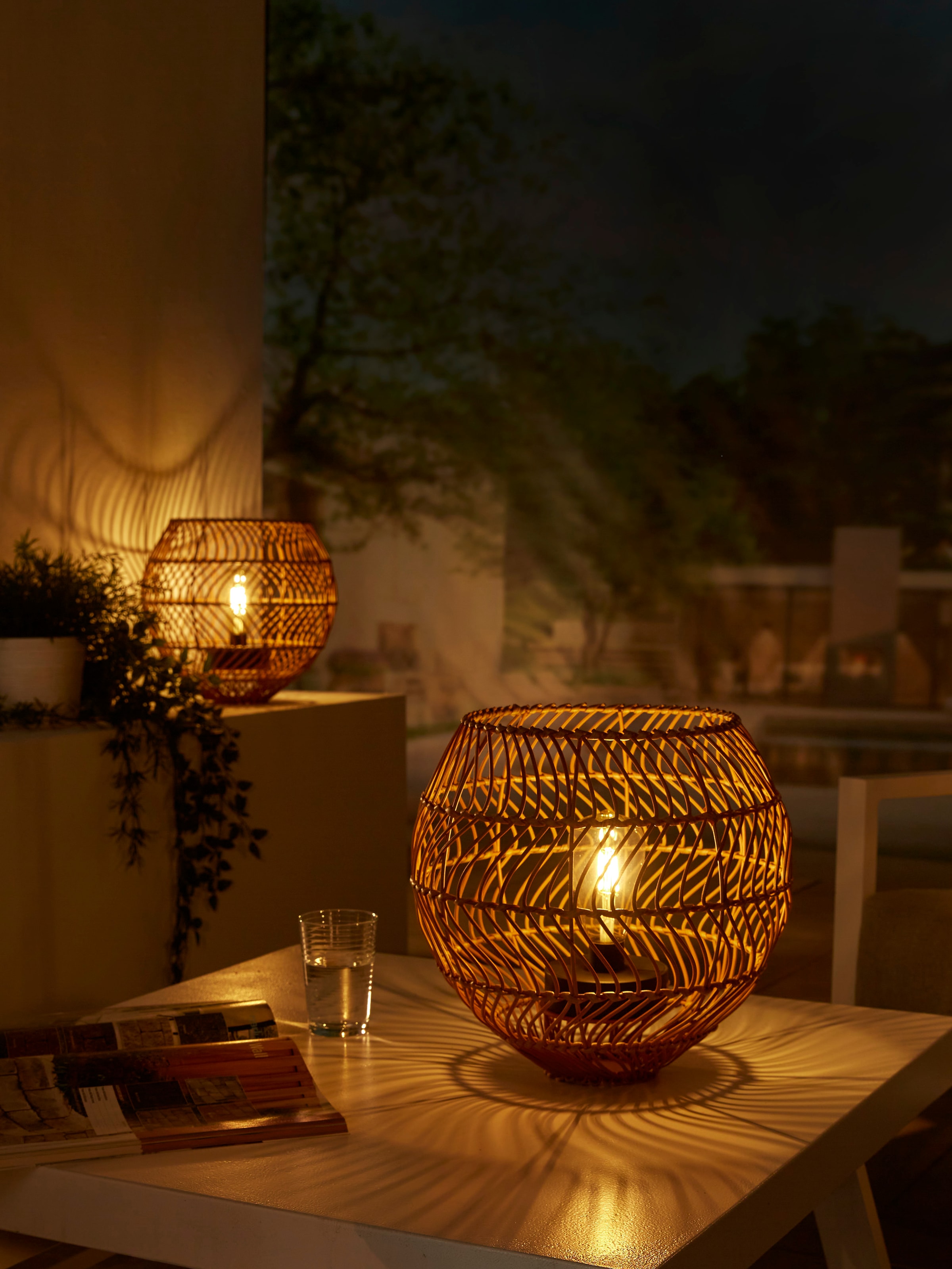 LUXFORM Gartenleuchte »Luxform USB Sollèr« LED-Modul 1 Stk. Warmweiß LED-Gartenleuchte, Akkubetrieben, aufladbar über USB