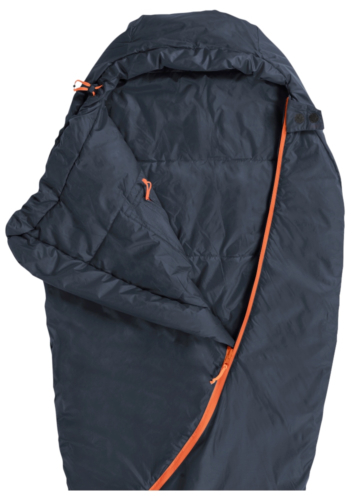 Jack Wolfskin Kinderschlafsack »GROW UP DREAMER« Kinderschlafsack, warm, anpassbare Länge