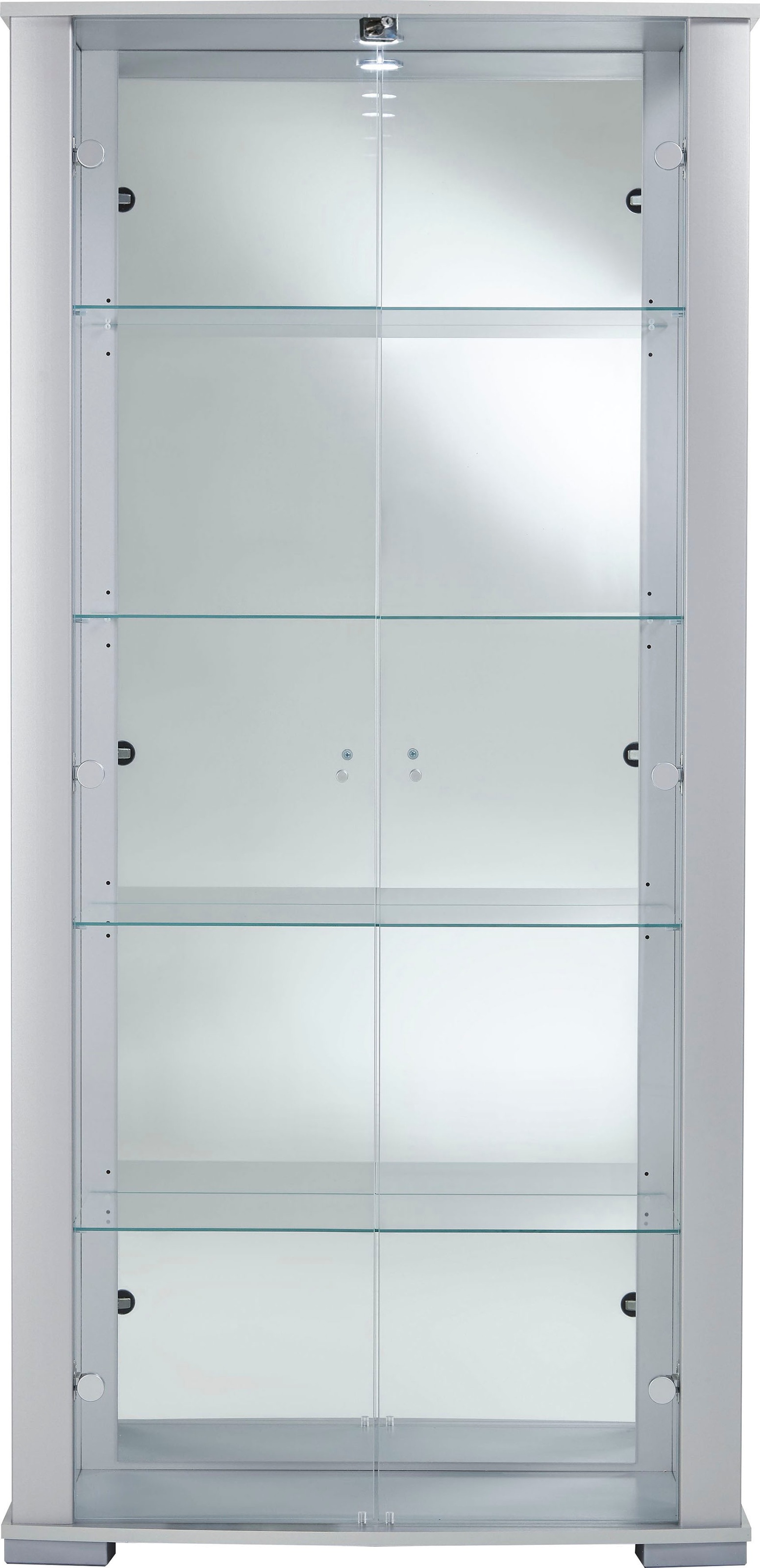 fif möbel Vitrine »STELLA« Standvitrine/Glasvitrine 2x Glastür,perfekt für Sammler,Sammlervitrine