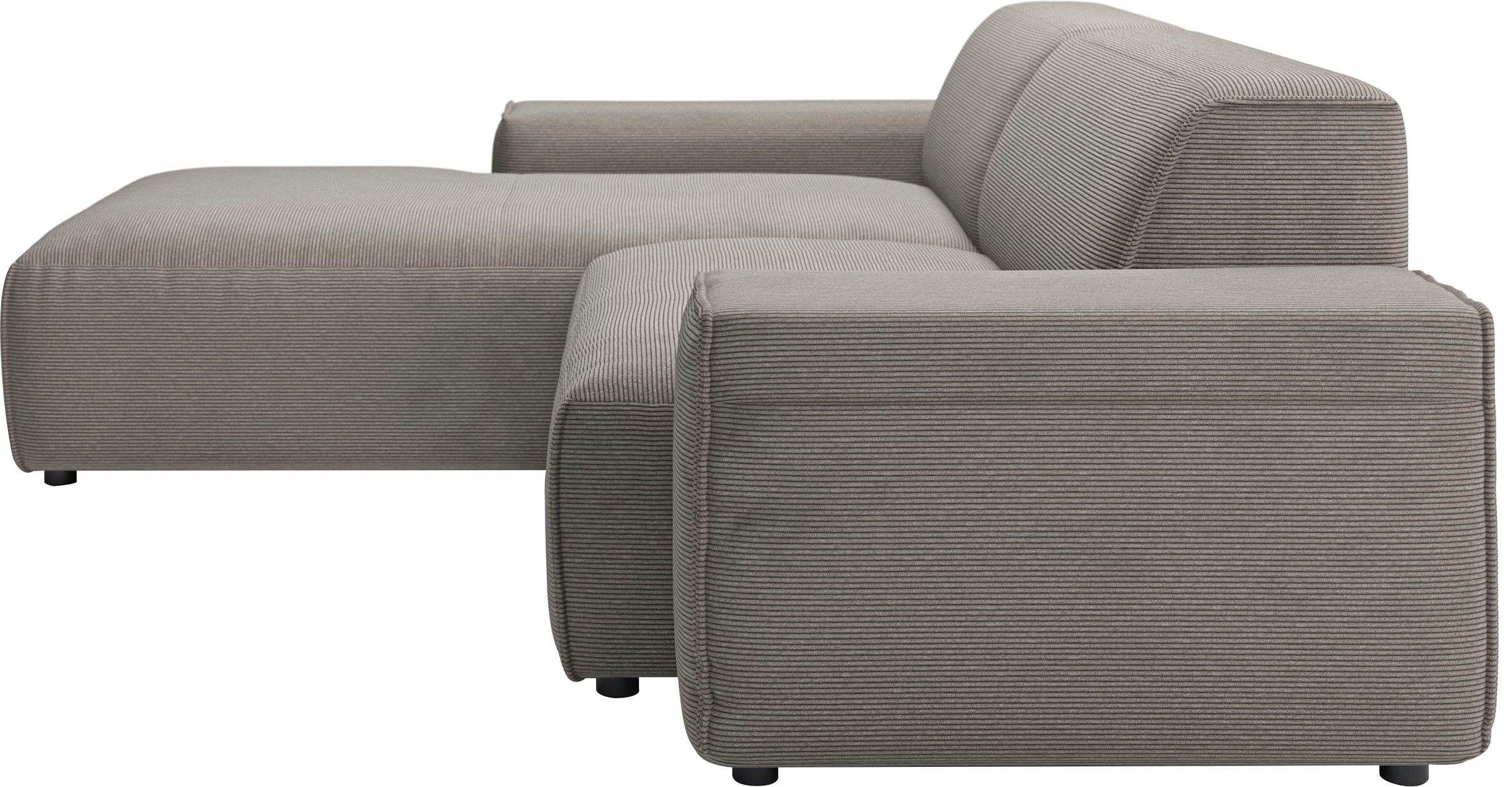 Home affaire Ecksofa »Glimminge L-Form  auch in Breitcord, Feincord + Easy care-Bezug,« Breite 234,  Zierkissen