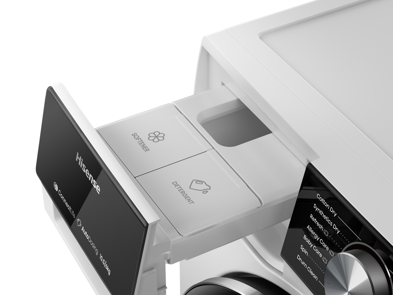 Hisense Waschtrockner »WD5S1045BW«, 10,5kg/ 6kg