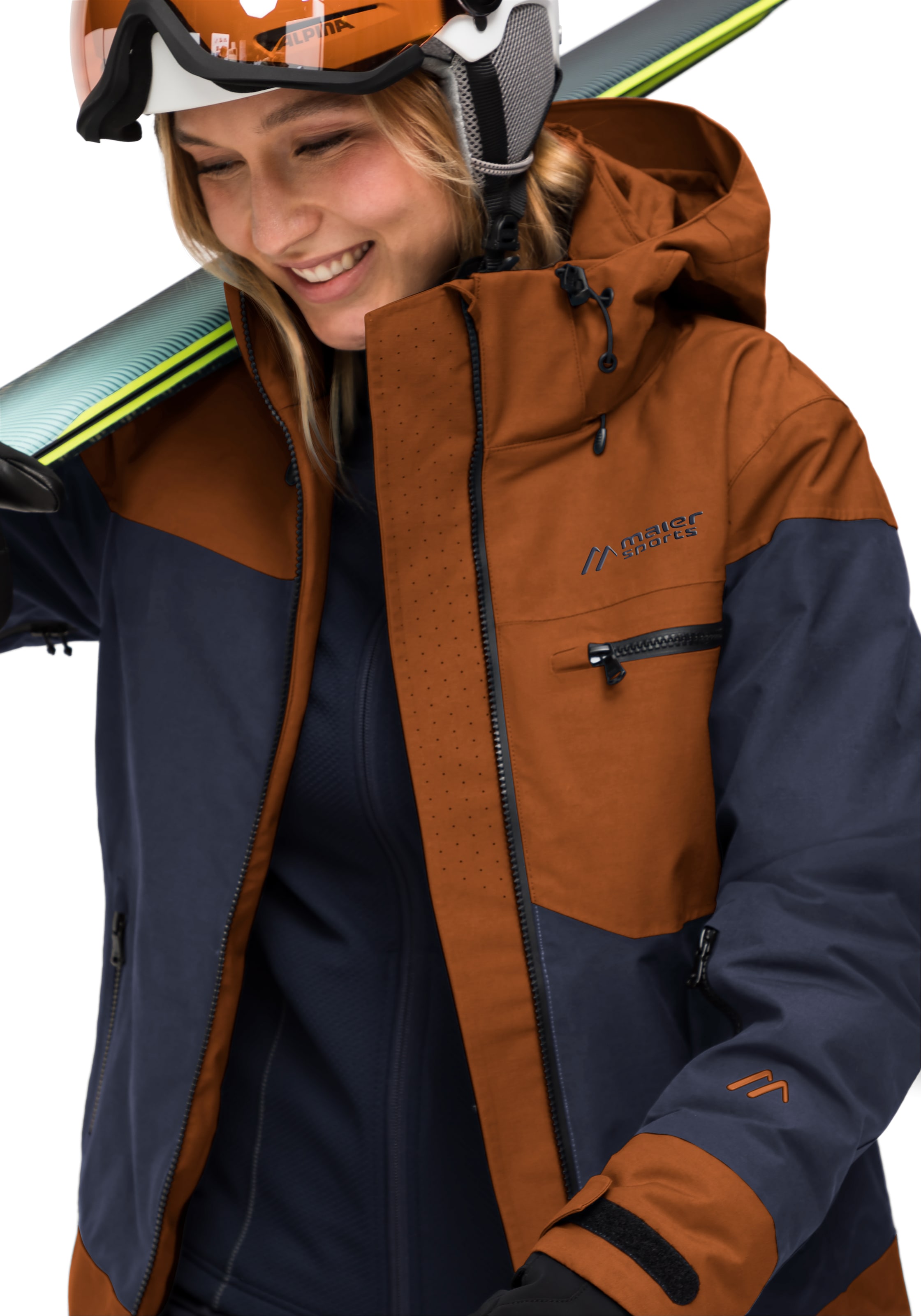 Maier Sports Skijacke »Backline W«, Technische Skijacke für Freeride und Piste