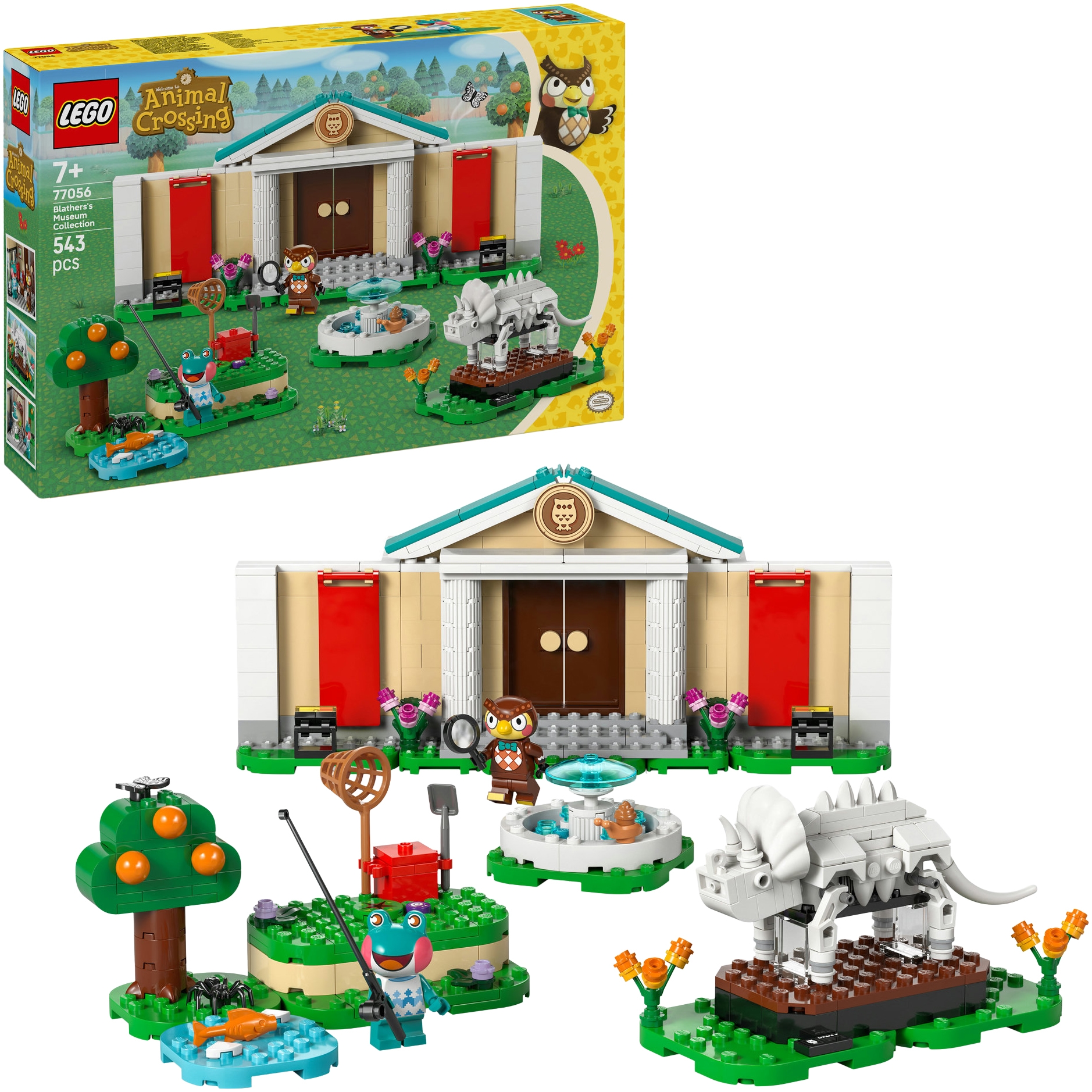 LEGO® Konstruktionsspielsteine »Eugens Museumssammlung (77056), LEGO Animal Crossing« Made in Europe