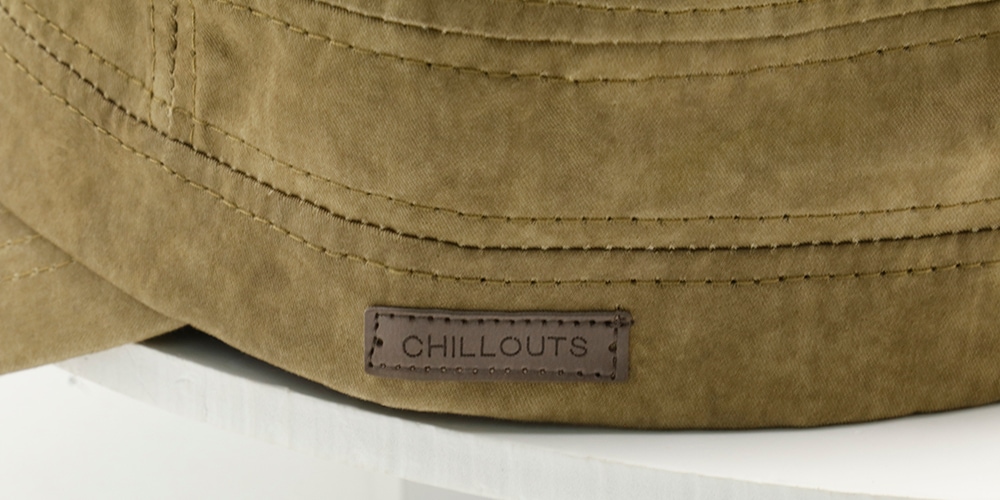 chillouts Army Cap »Ettrick Hat«, (1 St.), mit dezenter Logo-Applikation