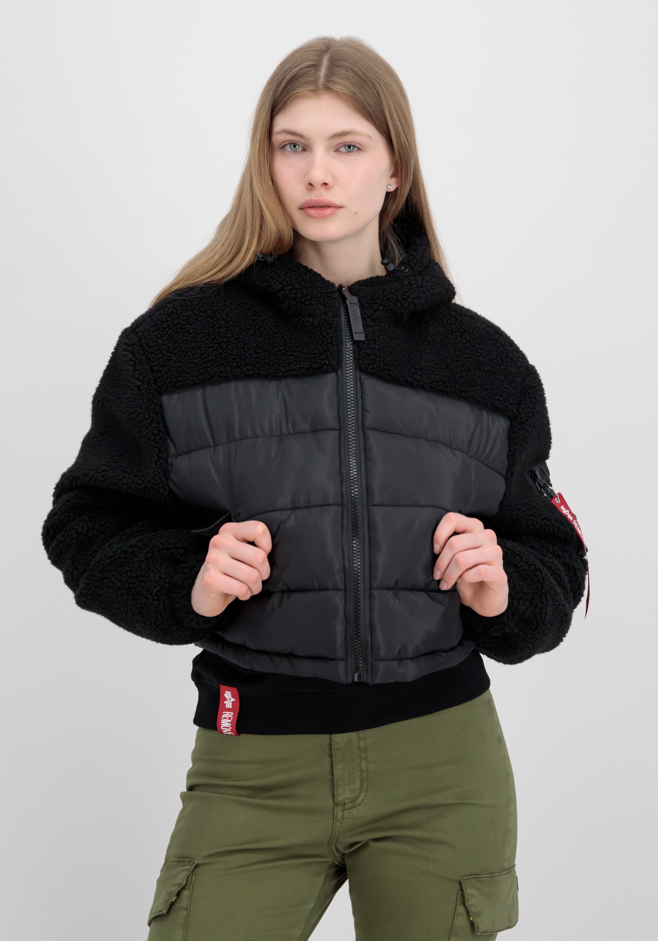 Alpha Industries Winterjacke »ALPHA INDUSTRIES Women - Cold Weather Jackets Teddy Puffer Wmn«