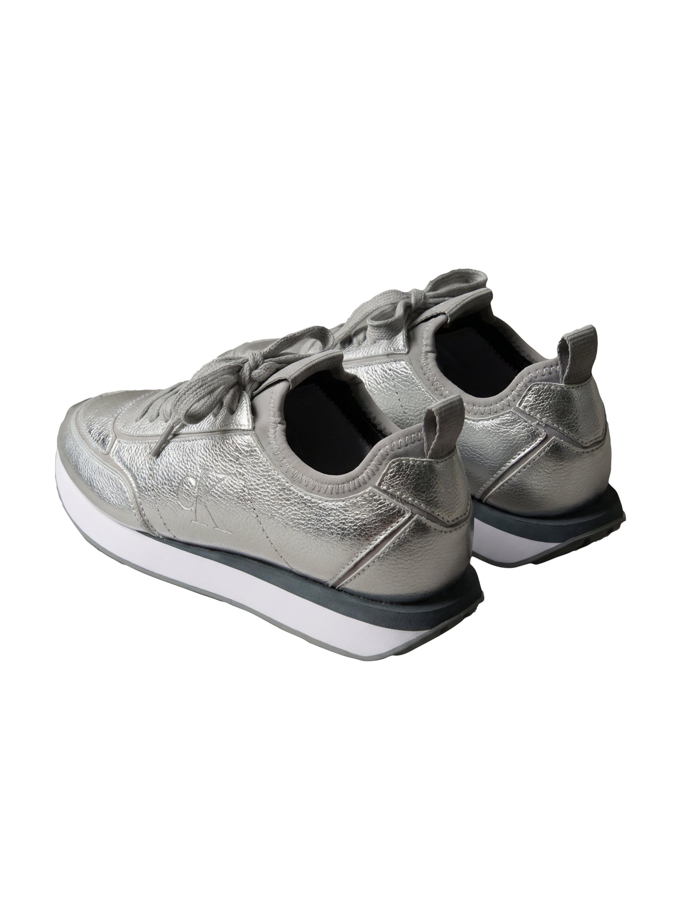 Calvin Klein Plateausneaker »RETRO RUNNER METALLIC«  Trendsneaker, Slip-on Sneaker, Halbschuh mit Anziehlasche