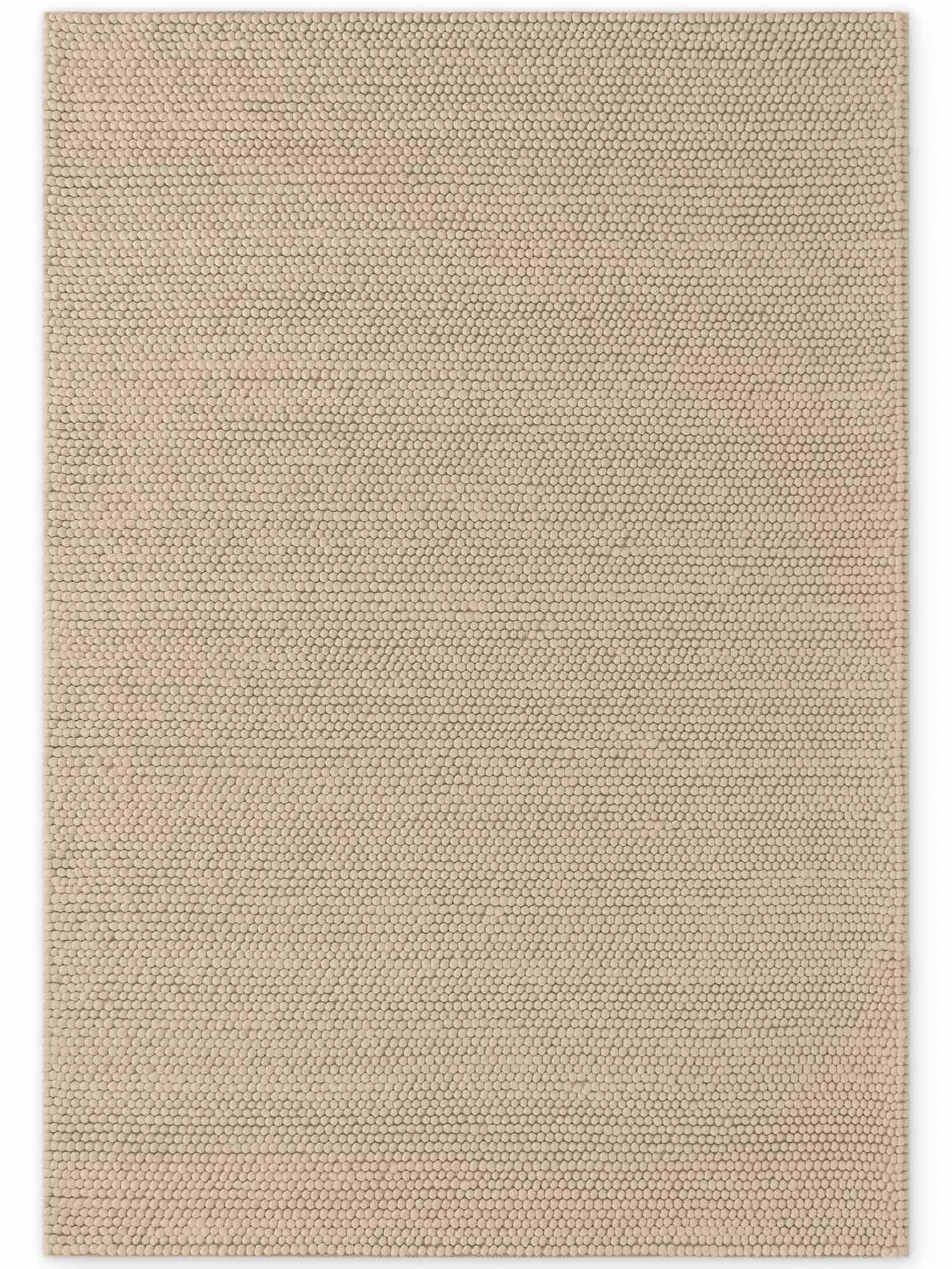 Ted Baker Wollteppich »Diana« rechteckig 16 mm Höhe Wolle, Natur, Handgemacht, Wohnzimmer, Esszimmer, Schlafzimmer, Skandi