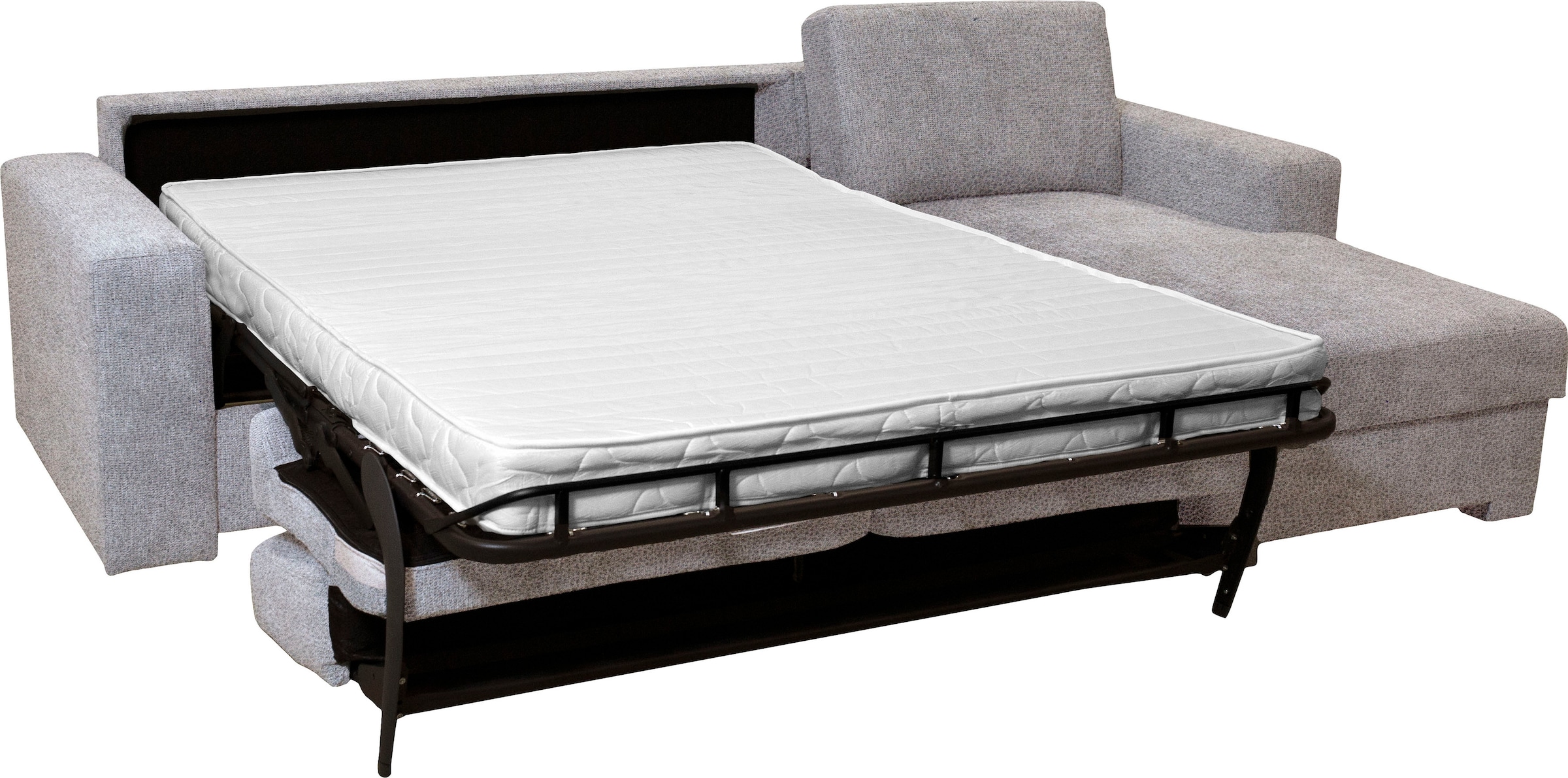Home affaire Ecksofa Roma "L" Dauerschlaffunktion, mit Unterfederung, Matratzenhöhe 14cm, Liegemaße ca 163x198 cm, L-Form