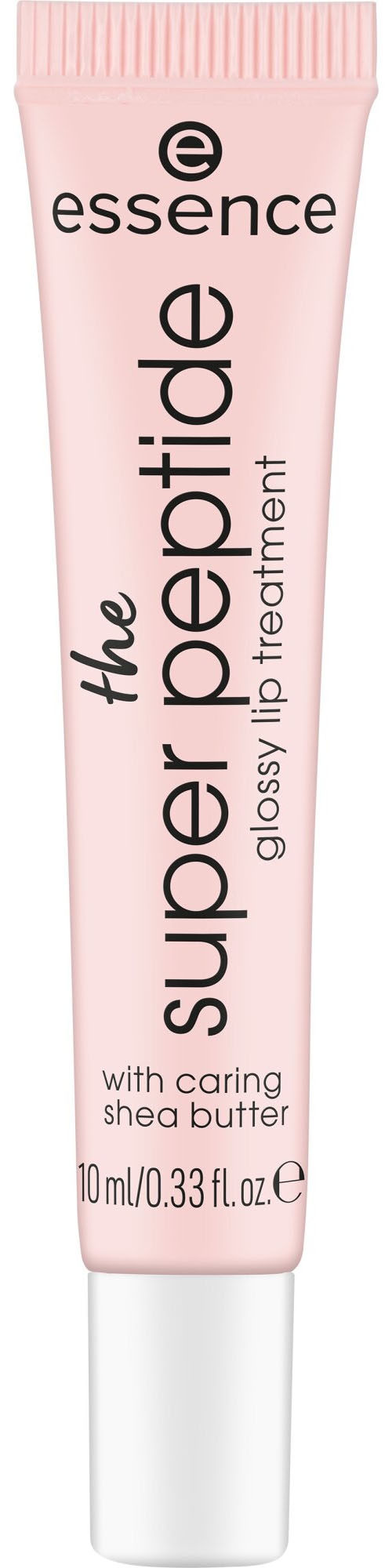 Essence Lippenbalsam »the super peptide glossy lip treatment«, (Set, 3 tlg.), mit milchig glänzender Textur