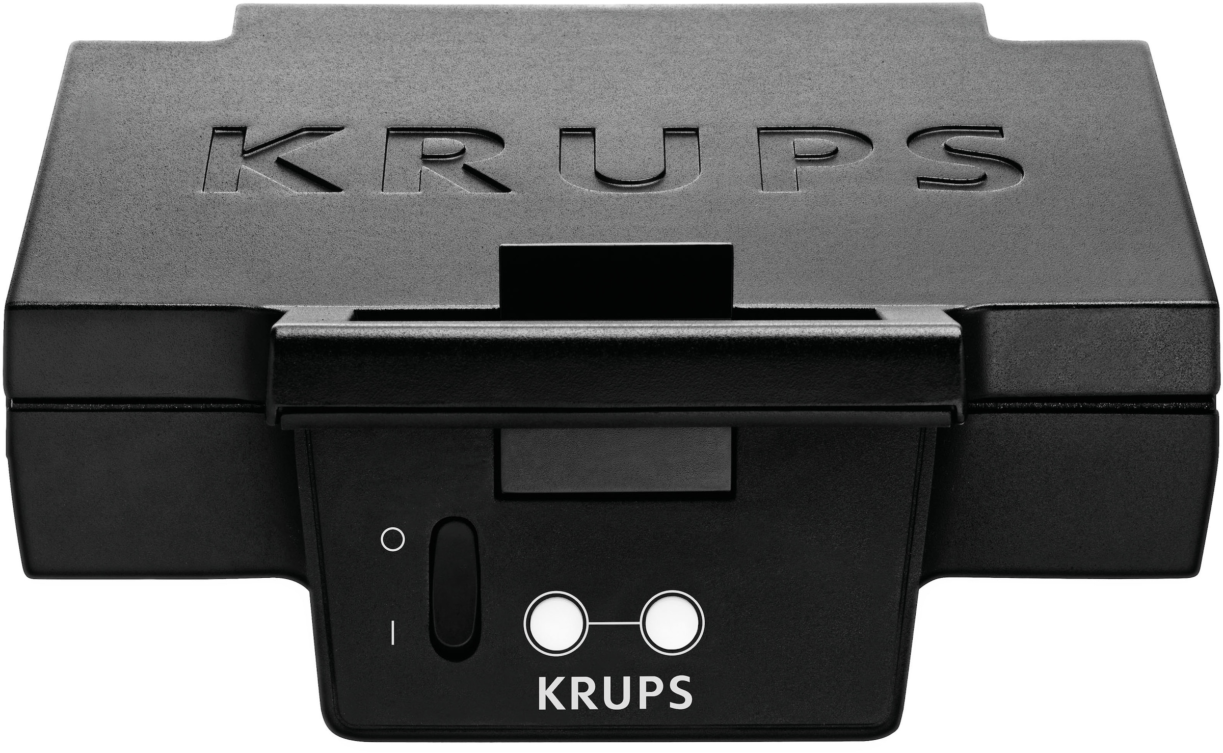 Krups Sandwichmaker »Iconic Muschelform mit elegantem Design, Keramik-Antihaftbeschichtung« 850 W extra-tiefe Platten, Maße: 23,4 x 26,5 x 10,8 cm, FDK462