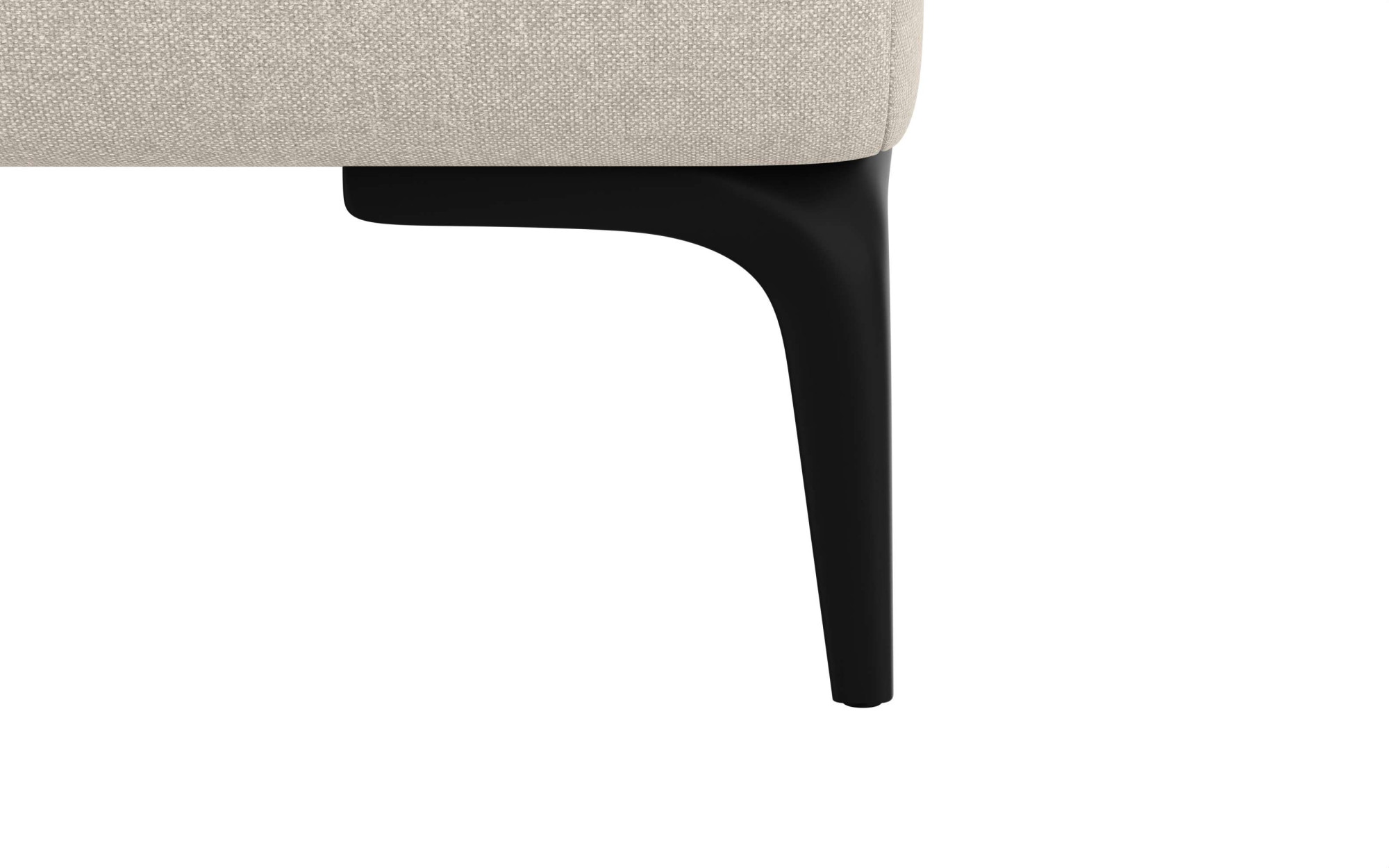 LeGer Home by Lena Gercke Ecksofa »Adelita mit Ottomane links oder rechts bestellbar, B/H/T 270/97/168«, L-Form mit Wellenunterfederung, enthält 2 Zierkissen
