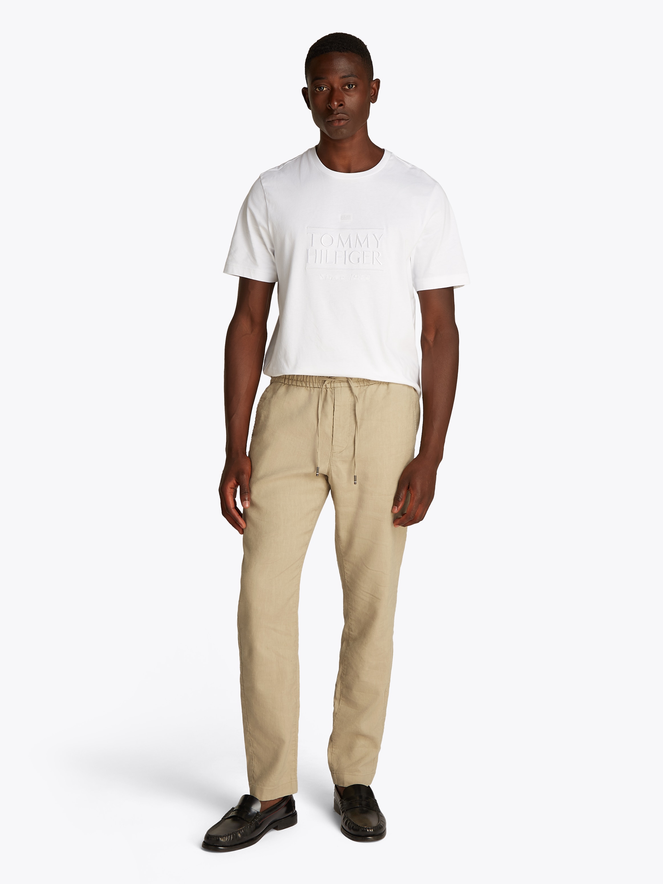 Tommy Hilfiger Chinohose »HARLEM SORONA LINEN«