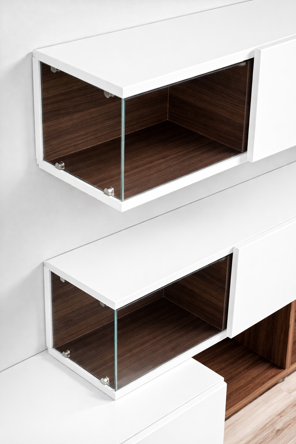OTTO home Wohnzimmer-Set »Lego Anbauwand, Wohnkombination, Wohnzimmer-Set« 4 Stk. tlg.