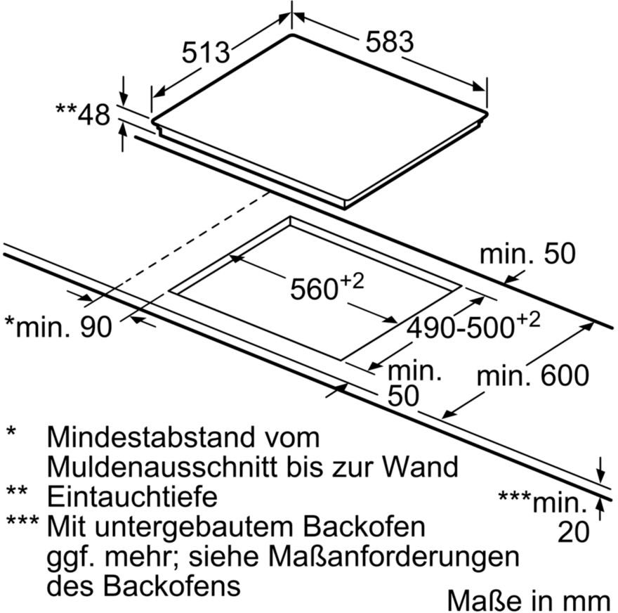 SIEMENS Elektro-Kochfeld von SCHOTT CERAN® »ET645HN17E«