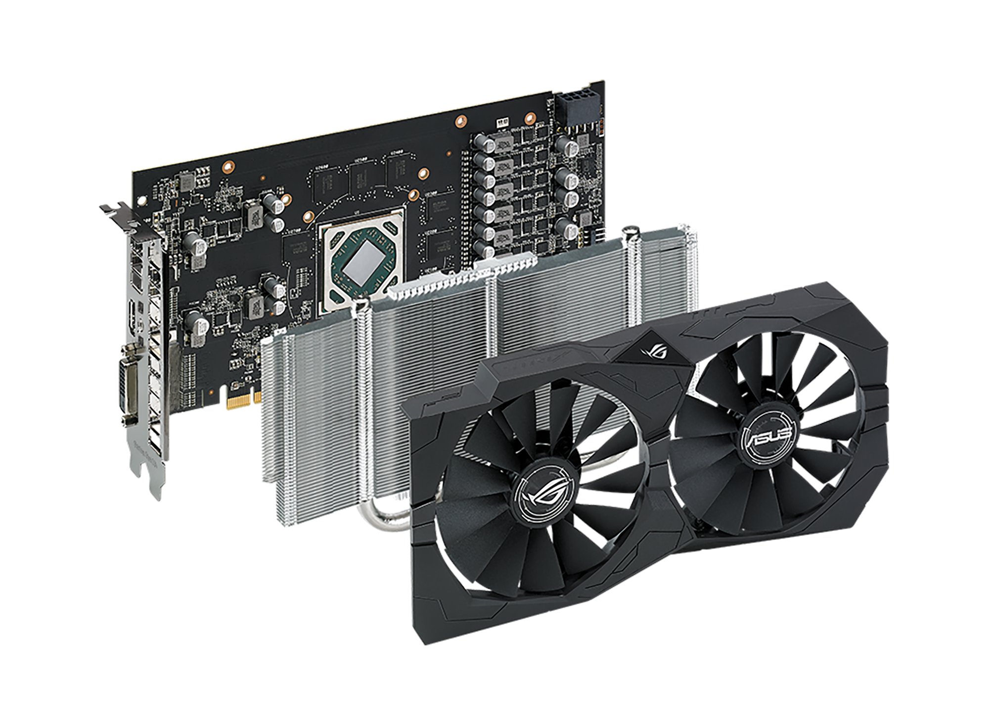 Asus Grafikkarte »ROG-STRIX-RX560-4G-V2-GAMING«, 4 GB