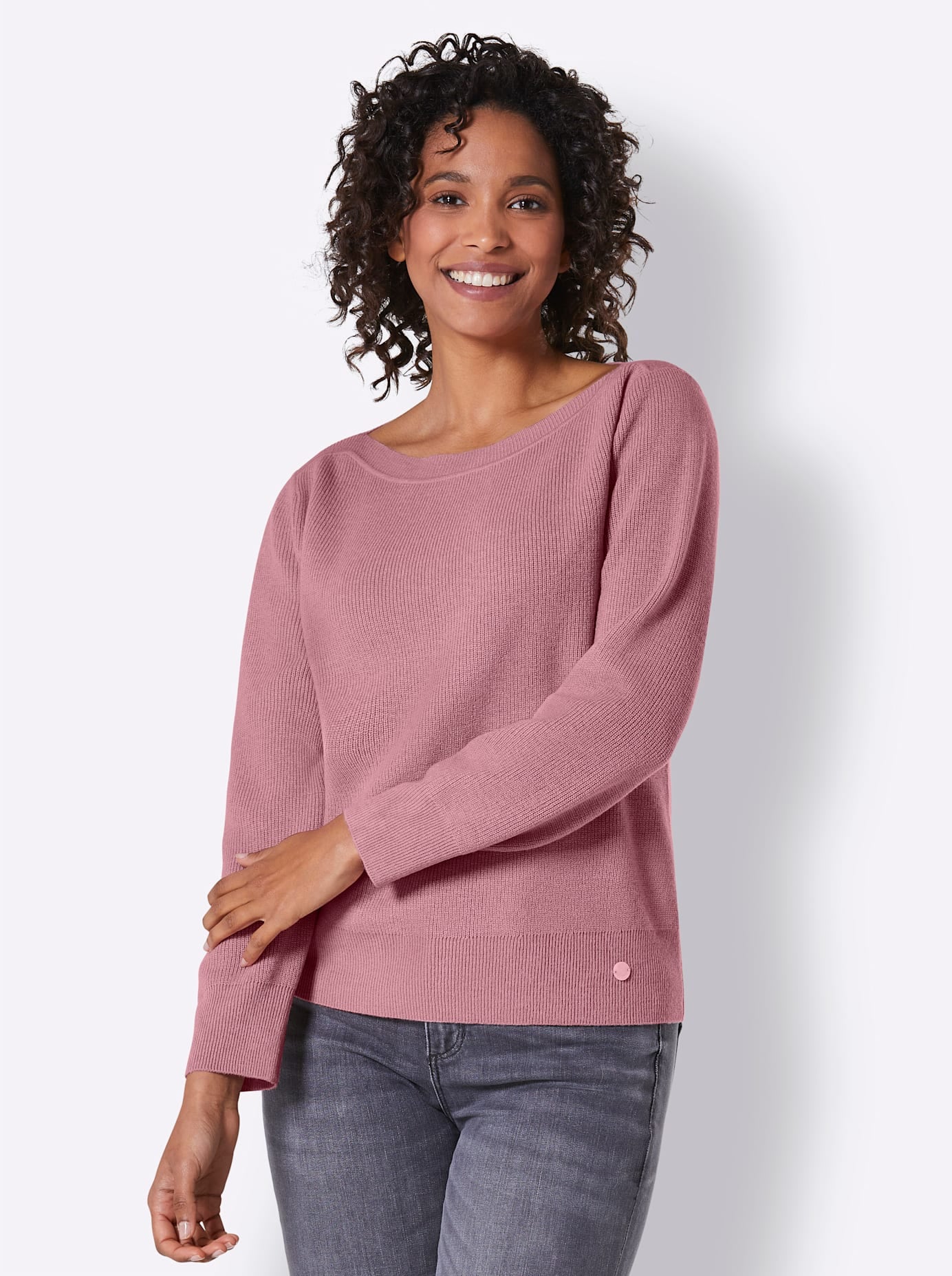 CREATION L PREMIUM Strickpullover »Merino-Seiden-Pullover«