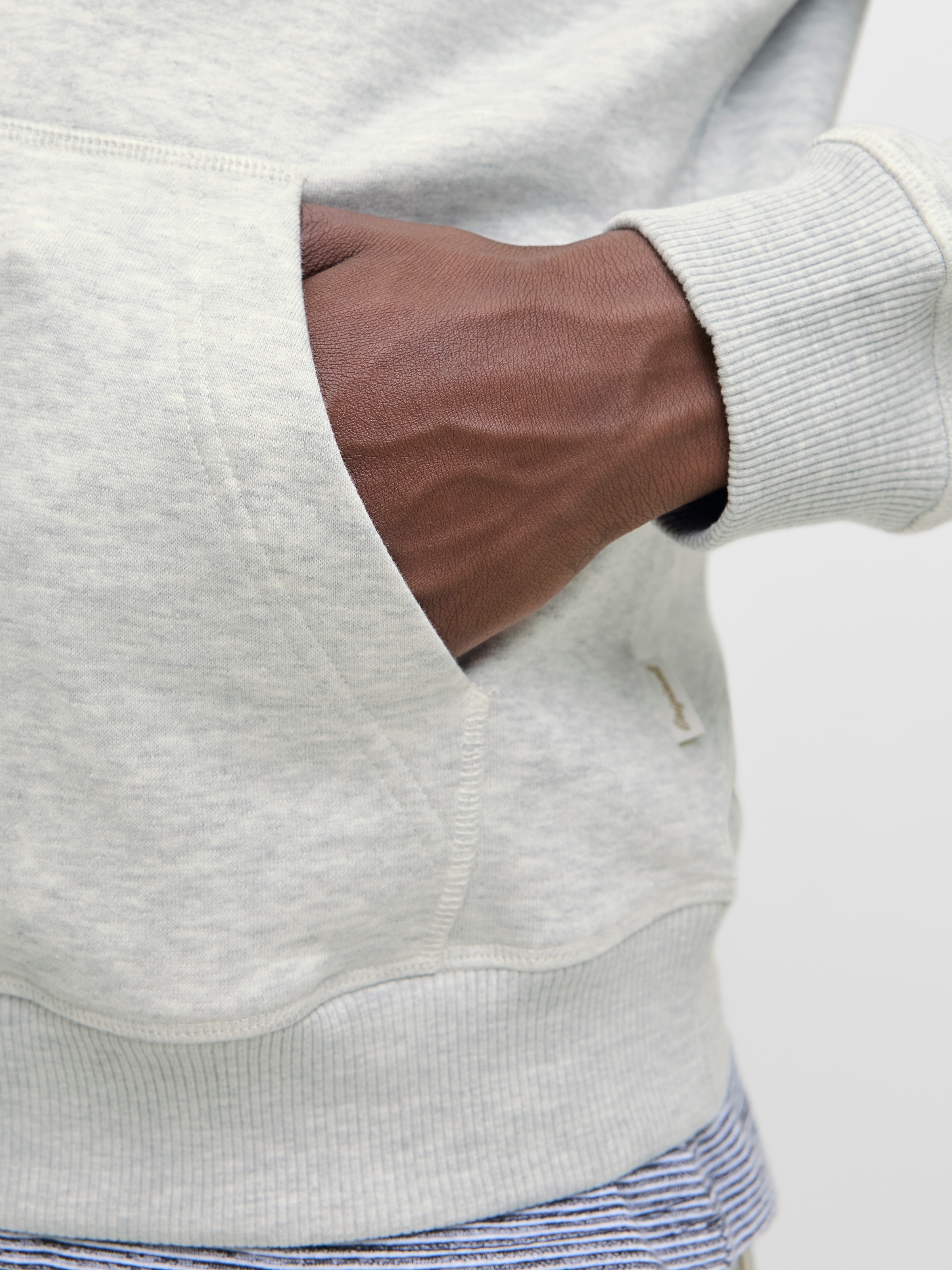 Jack & Jones Kapuzensweatshirt »JORNORREBRO EMB SWEAT HOOD NOOS«