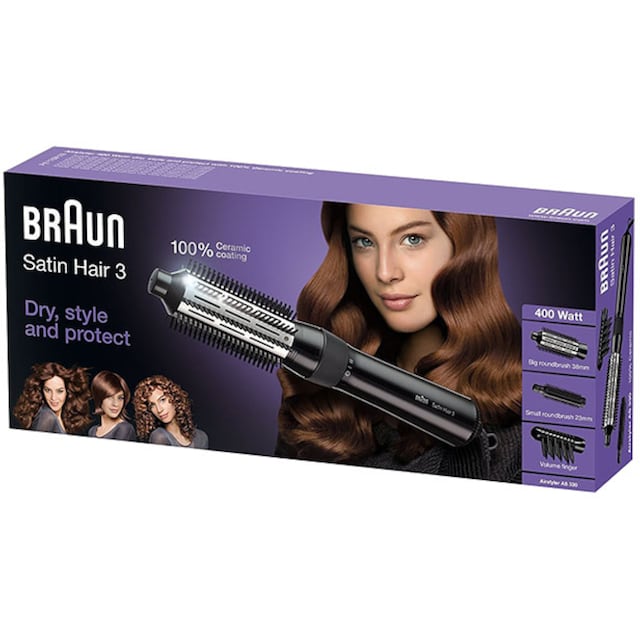 Braun Warmluftbürste »Braun Satin Hair 3 Warmluftbürste«, 3 Aufsätze} bei  OTTO
