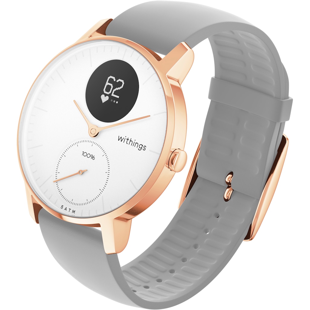 Withings Smartwatch »STEEL HR (36 mm)«