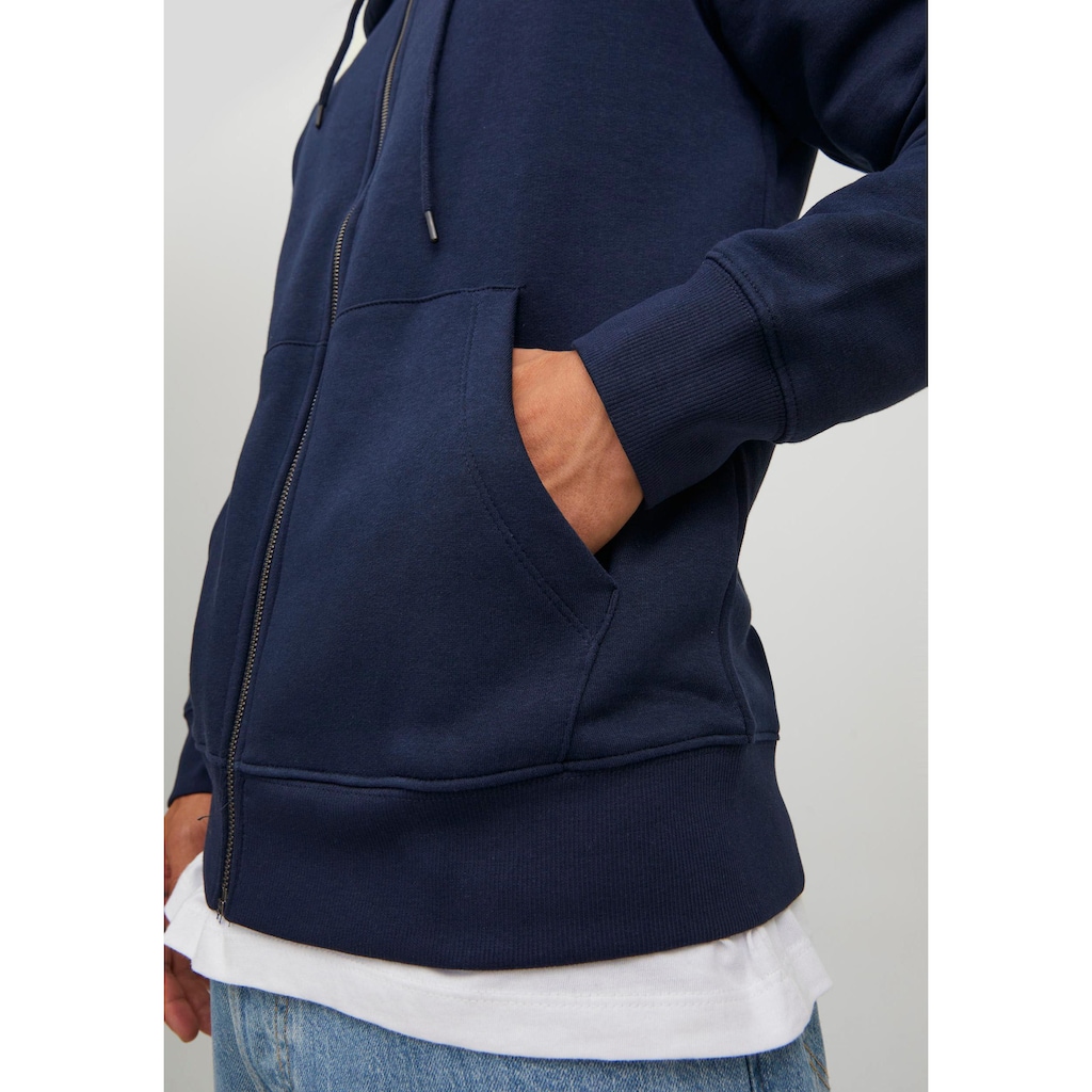 Jack & Jones Kapuzensweatjacke »STAR BASIC SWEAT ZIP HOOD«