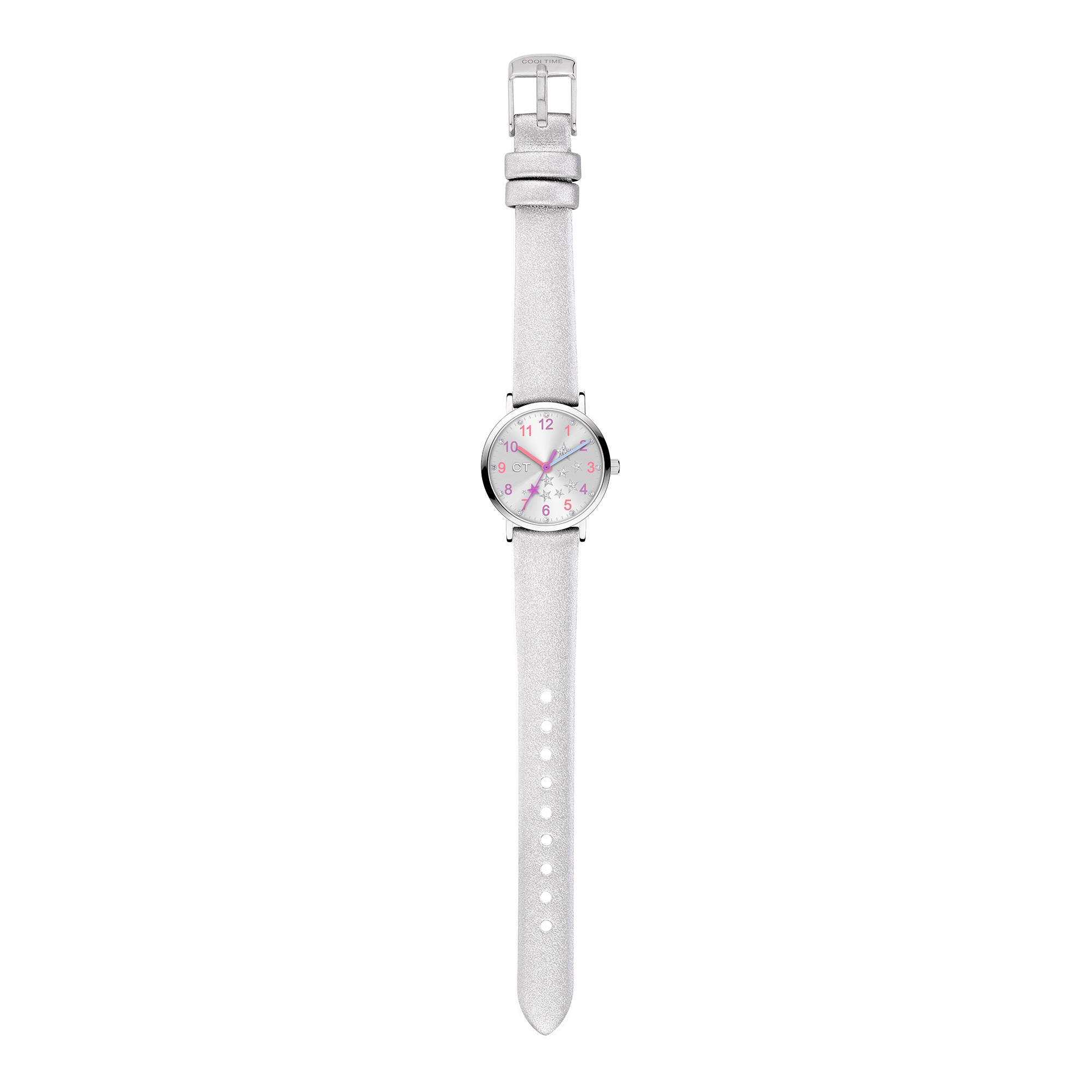 COOL TIME Quarzuhr »The Cool Sparkling Stars«, Armbanduhr, Kinderuhr, Mädchen, analog