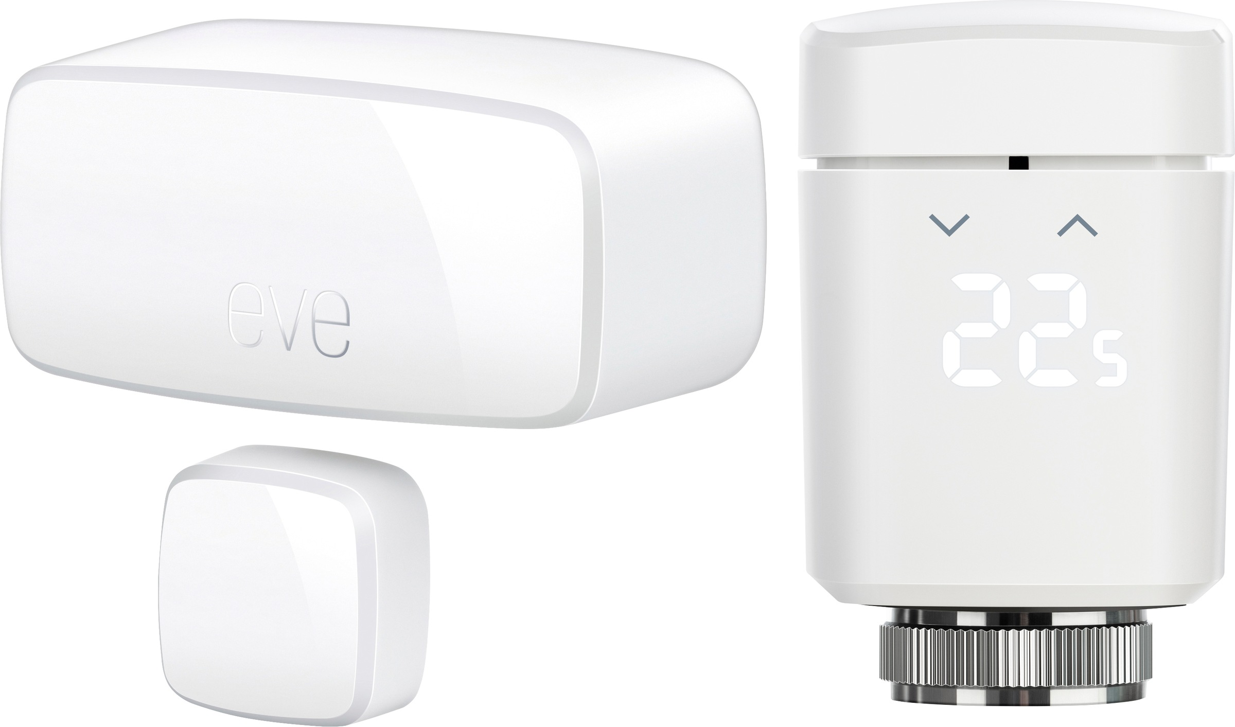 EVE Smartes Heizkörperthermostat »Thermo + Door & Window Heizen Set«