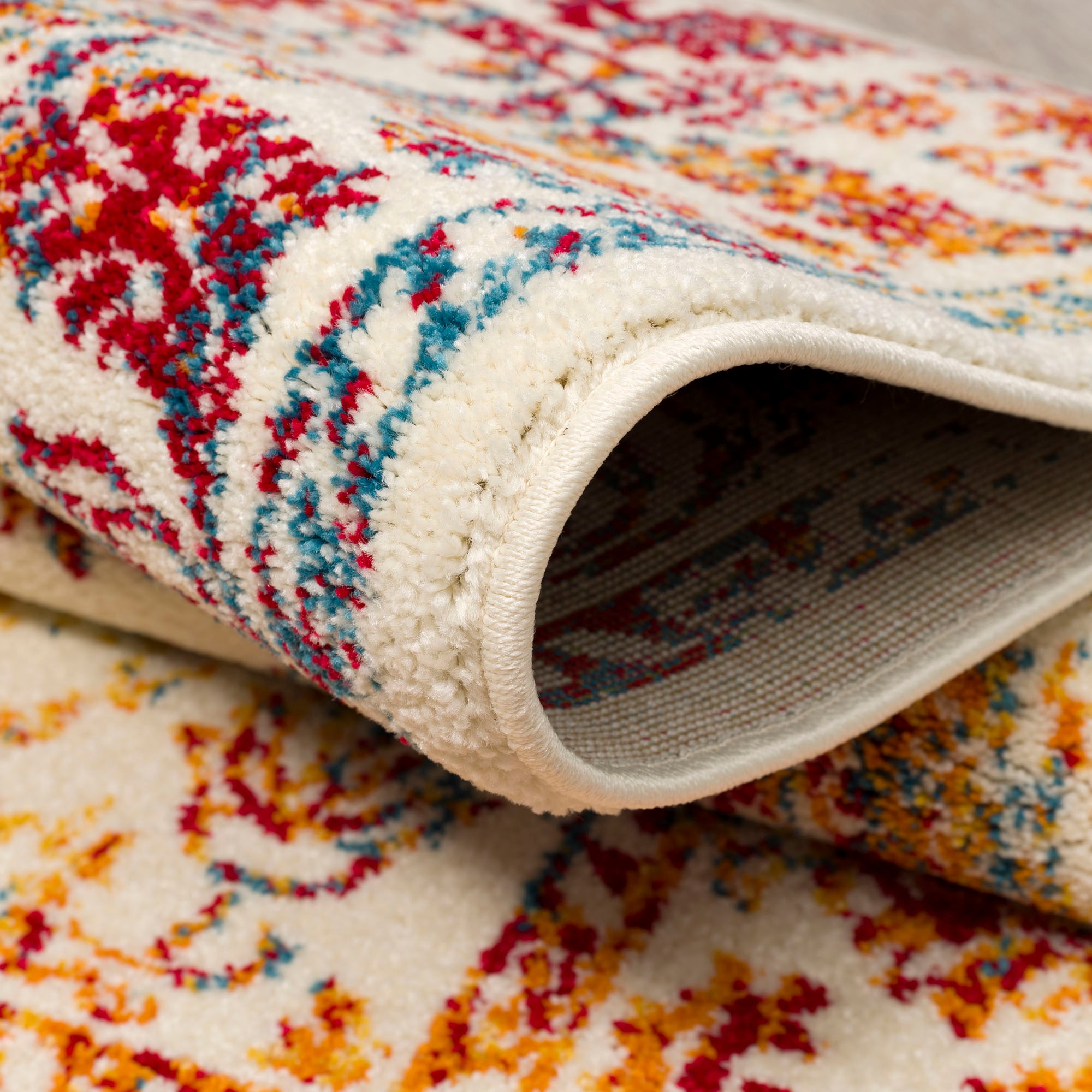 Sanat Teppich »Vintage 1606«, rechteckig, 13 mm Höhe, Wohnzimmer, Kurzflor, Vintage Look, Retro