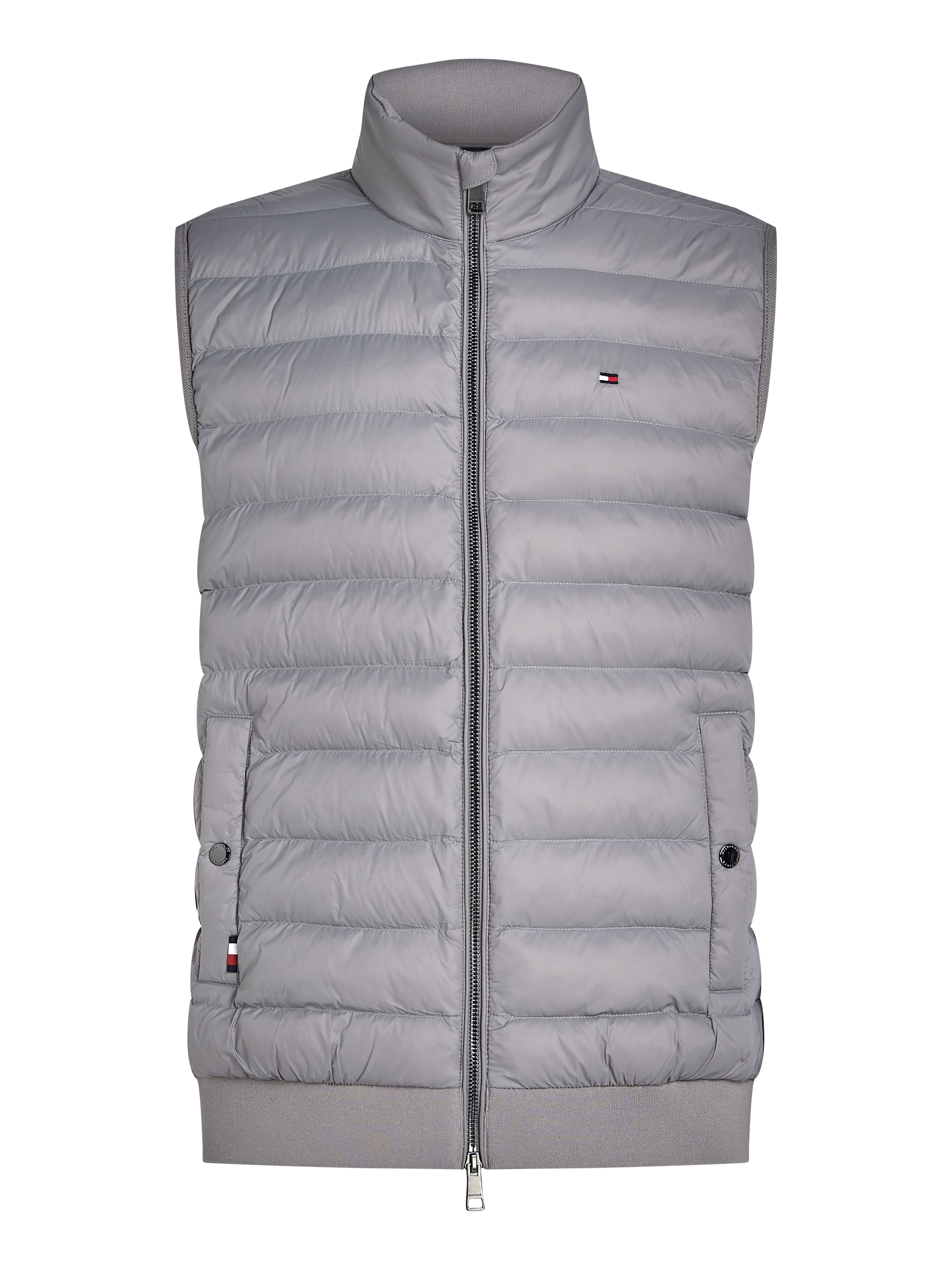 Tommy Hilfiger Steppweste »MIX MEDIA VEST«, Rückenteil ungesteppt