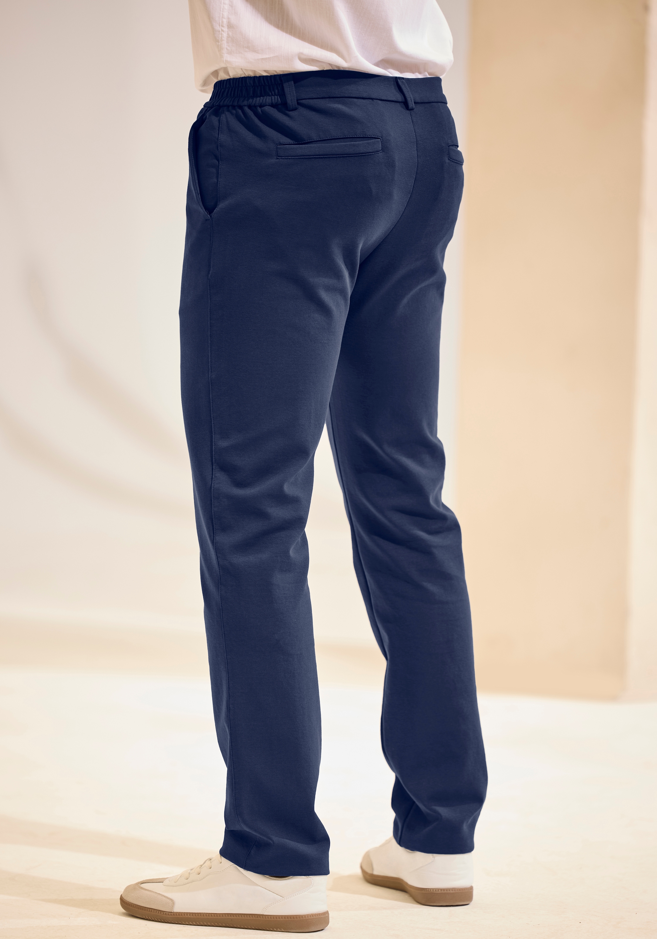 H.I.S Stoffhose », Dehnbund-Hose mit seitlichem Gummizug, auch in großen Größen«  Komfortbund - besonders bequem