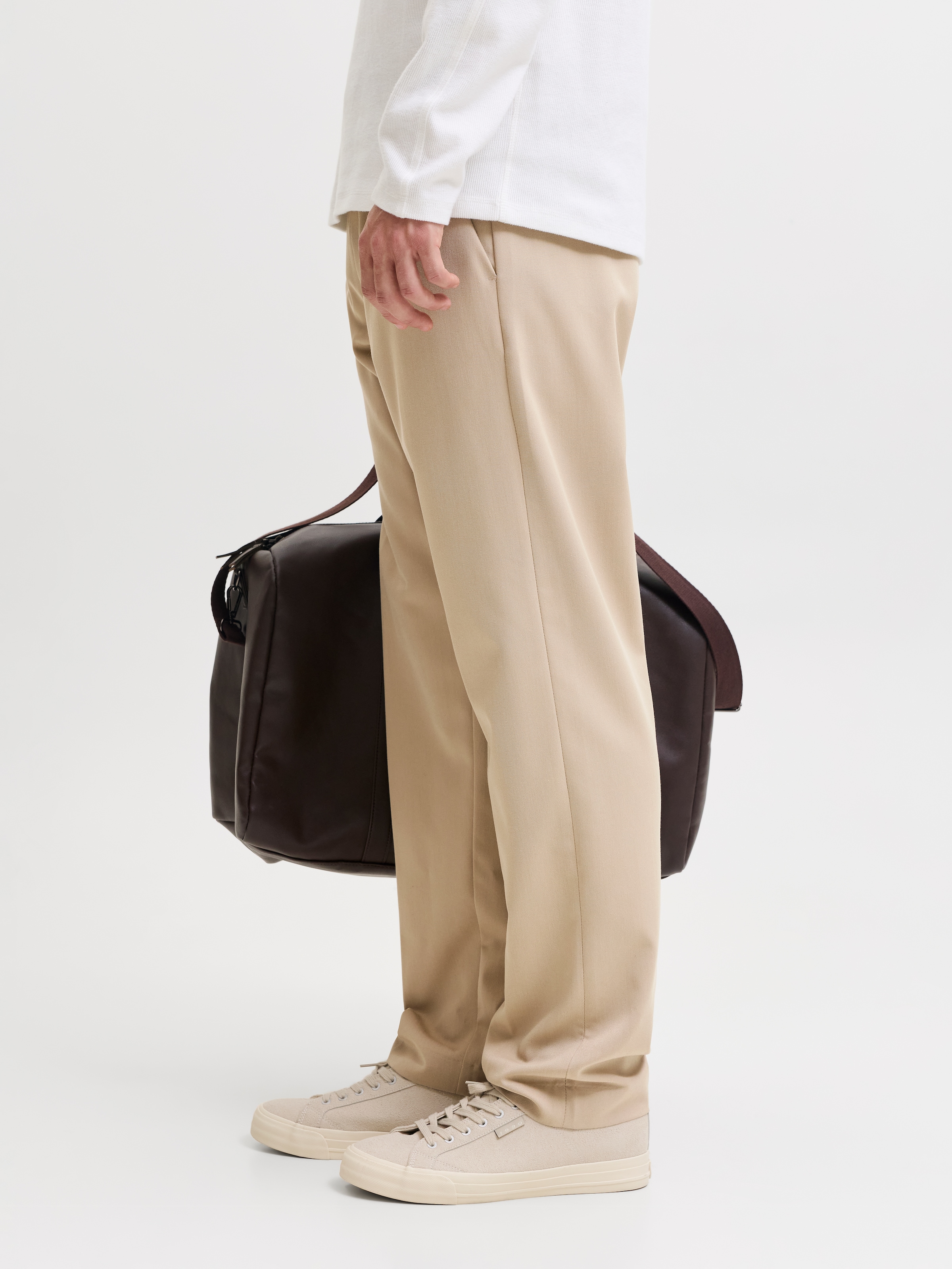 Jack & Jones Schlupfhose »JPSTKANE TOBY JOGGER NOOS«  Materialmix, relaxed fit