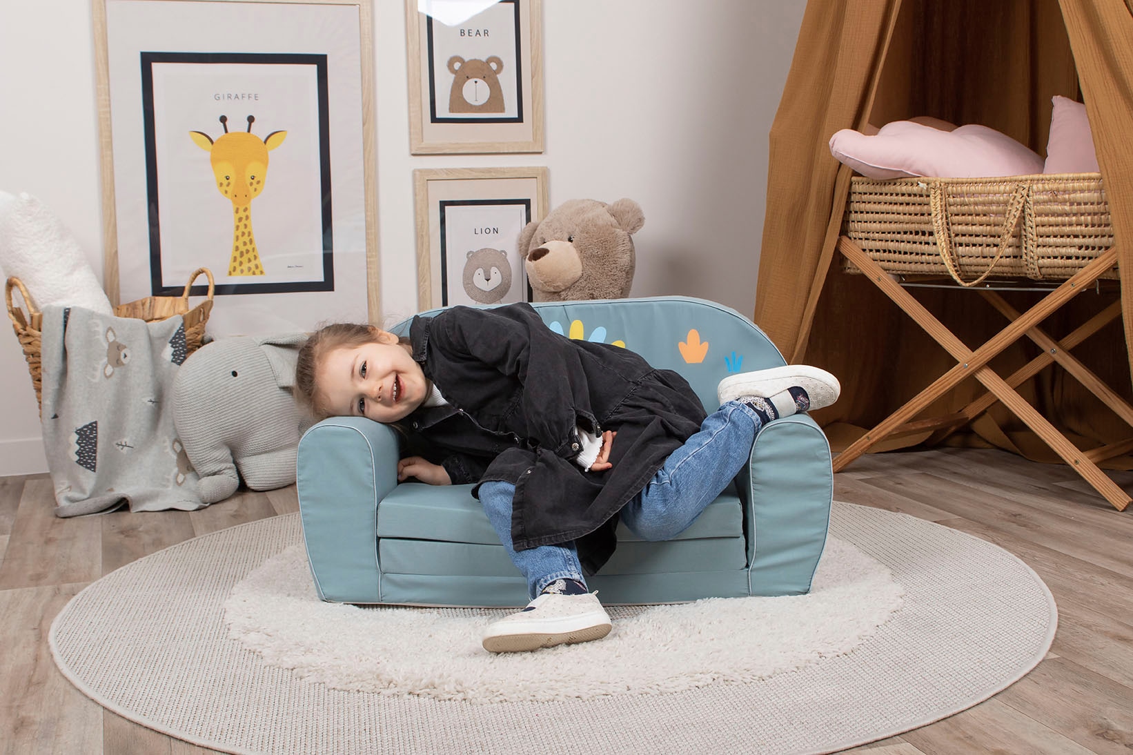 Knorrtoys® Sofa »Dino«, für Kinder; Made in Europe