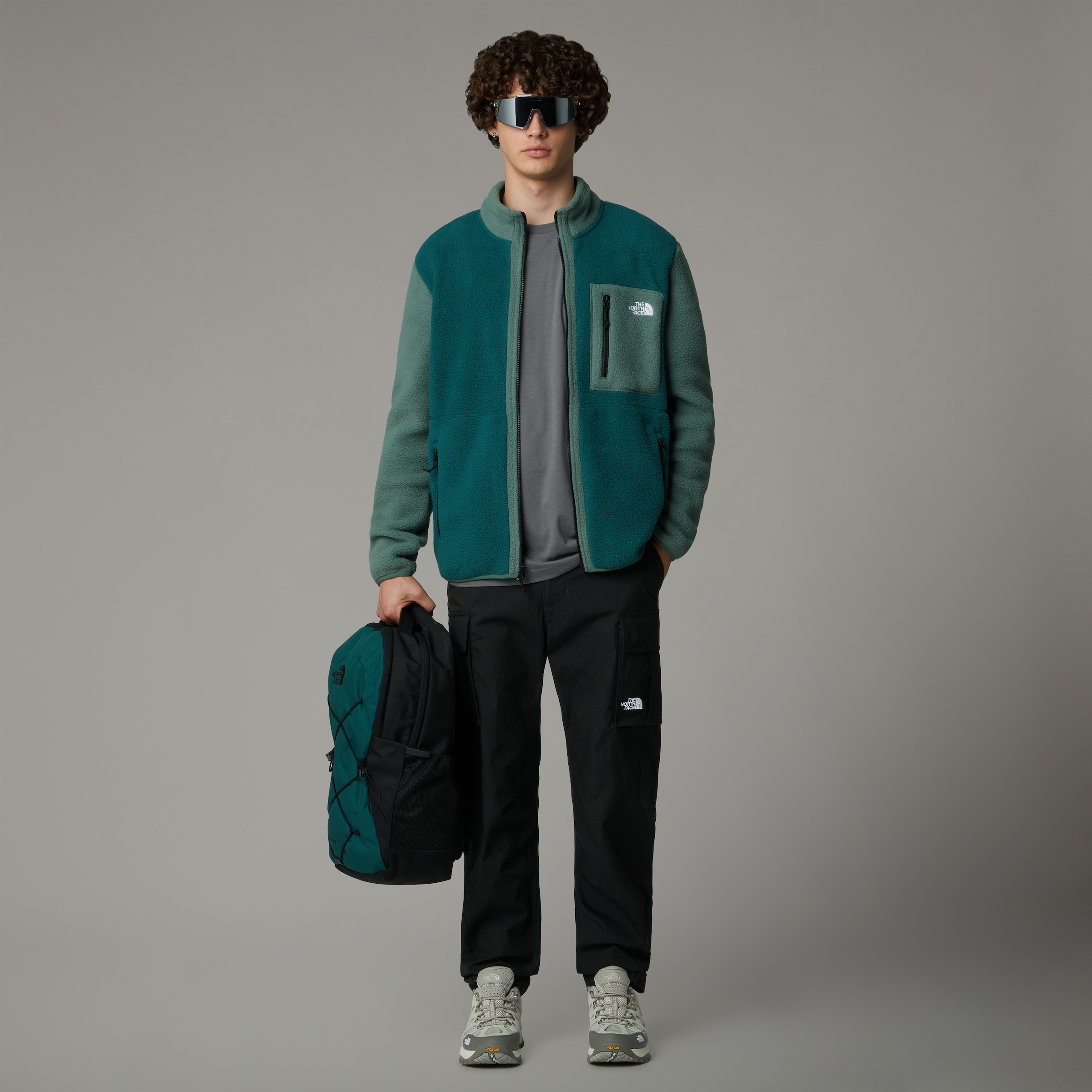 The North Face Fleecejacke »Yumiori Fleecejacke mit durchgehendem RV für Herren«, (1 St.)
