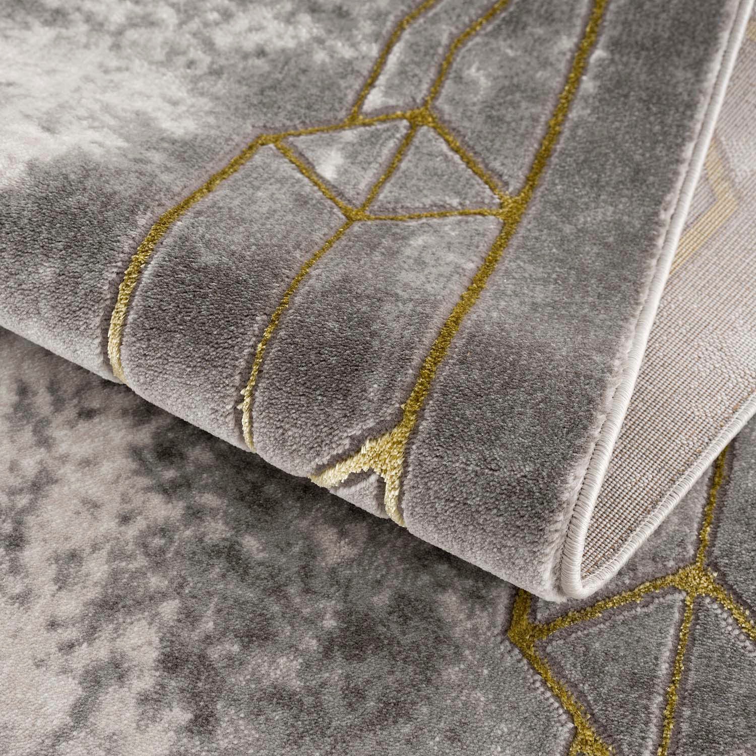 Carpet City Teppich »Noa 9337«, rechteckig, 11 mm Höhe, Läufer, Kurzflor, Modern, Weicher Flor, Pflegeleicht, Wohnzimmer