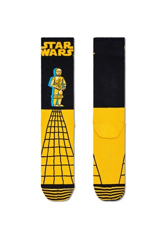 Happy Socks Socken, (1 Paar), Star Wars C-3PO Socks