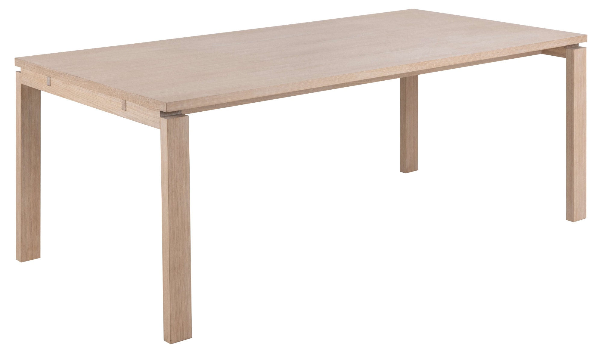ACTONA GROUP Esstisch »Linley Tisch«, Eichenfurnier geölt, Ausziehplatte vorbereitet, B: 200 cm