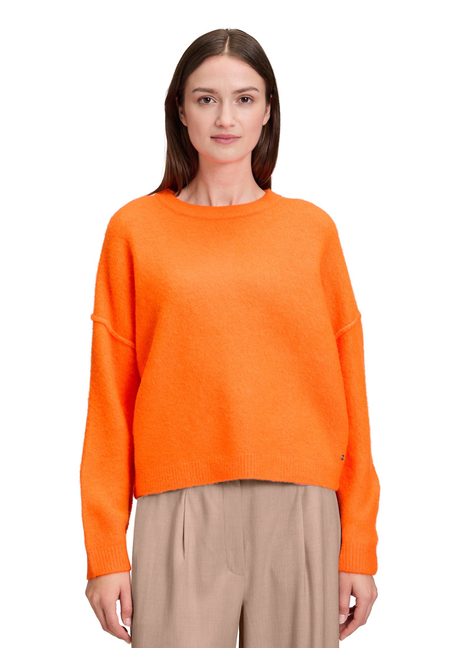 Betty&Co Strickpullover »Strickpullover mit Rundhalsausschnitt«