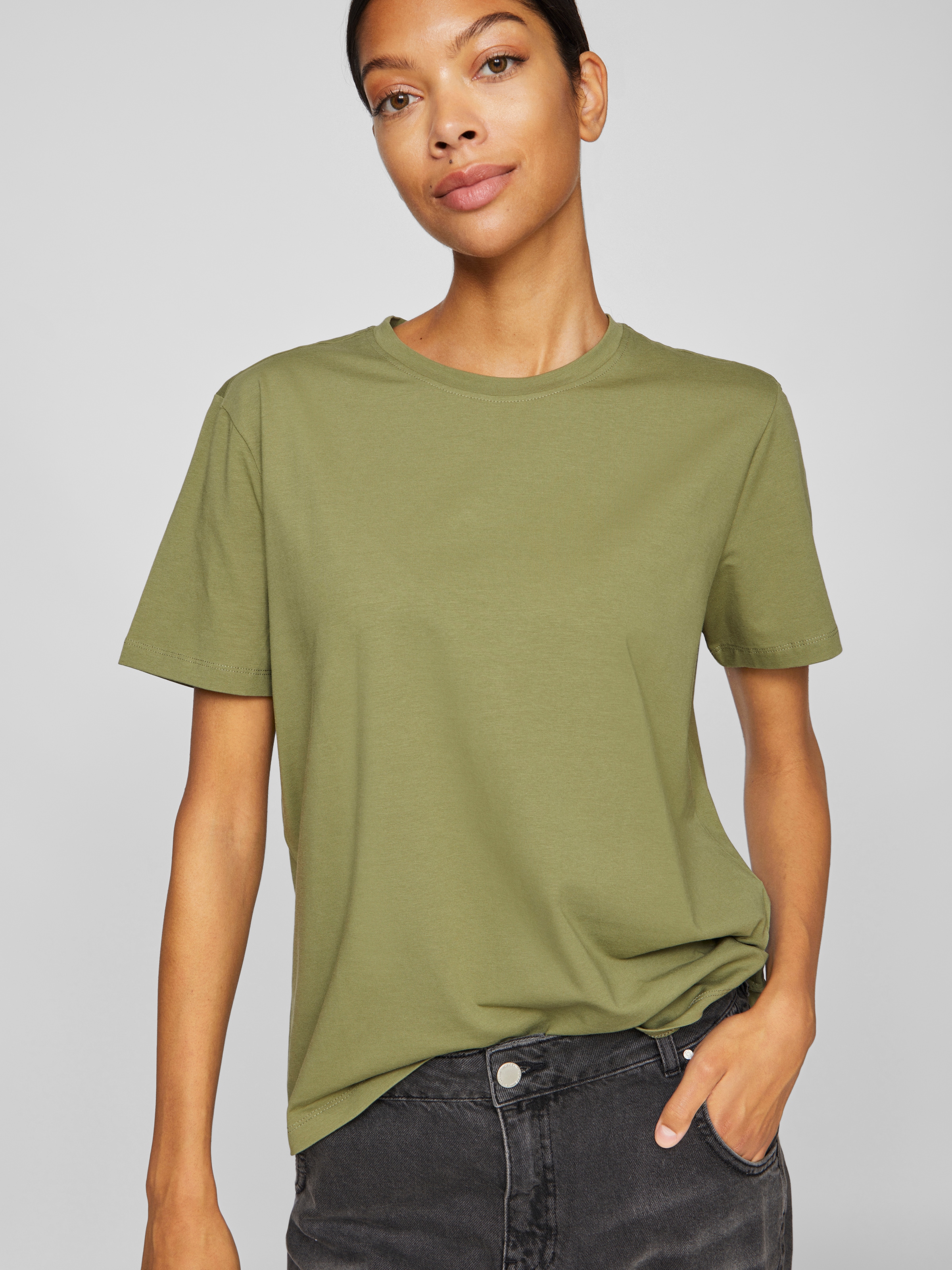 Vila Kurzarmshirt »VINORA S/S T-SHIRT - NOOS«