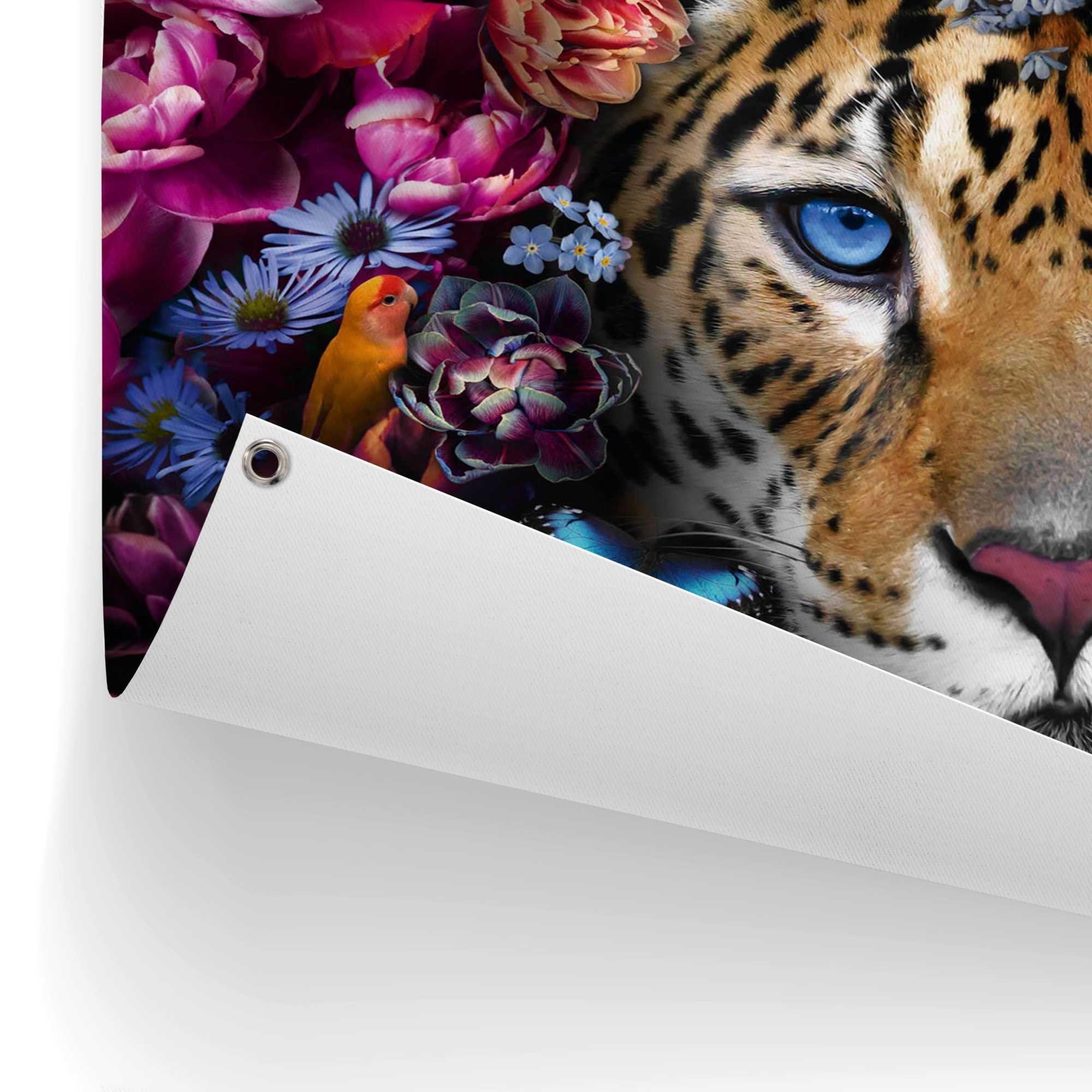 Reinders! Poster »Flower Cat«, Outdoor für Garten oder Balkon