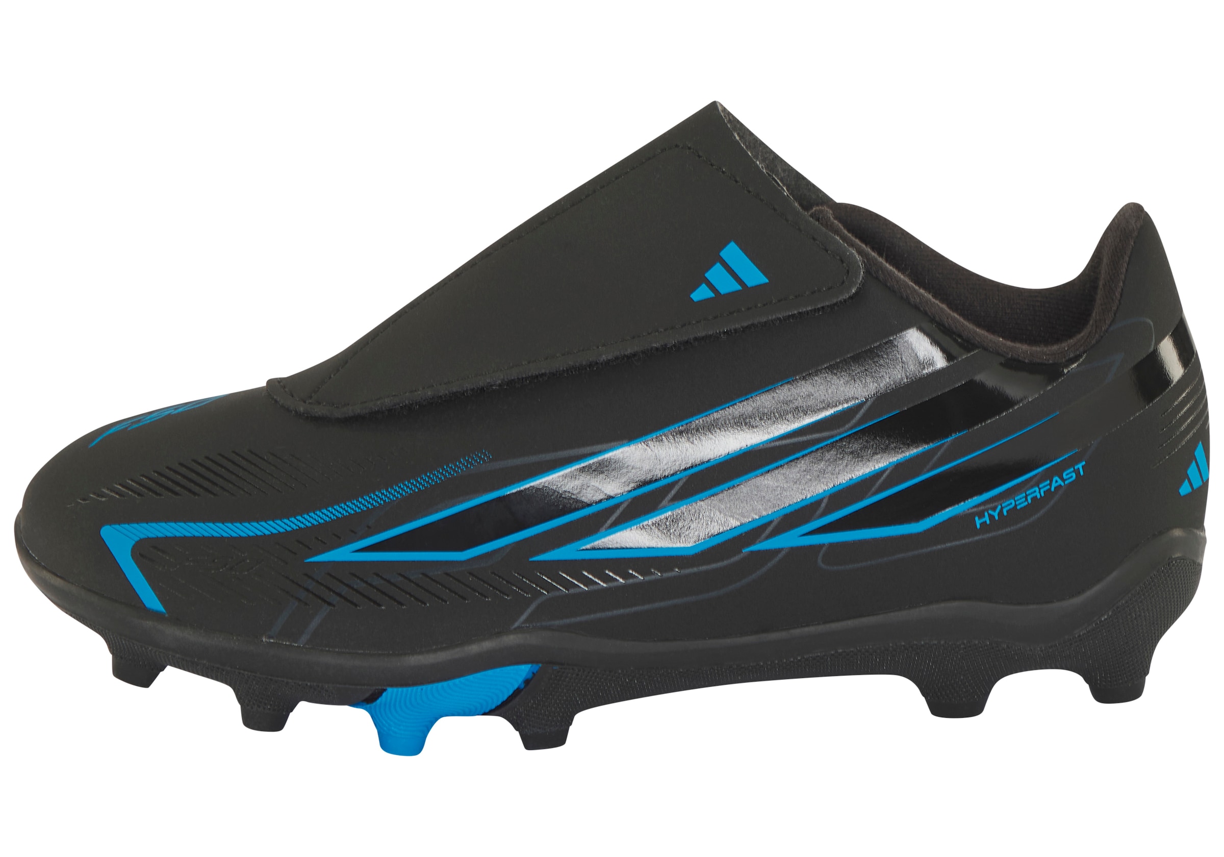 adidas Performance Fußballschuh »F50 HYPERFAST CLUB KIDS , KLETTVERSCHLUSS, FESTE BÖDEN/MULTI GROUND«  für viele verschiedene Böden geeignet, für Jugendliche & Kinder