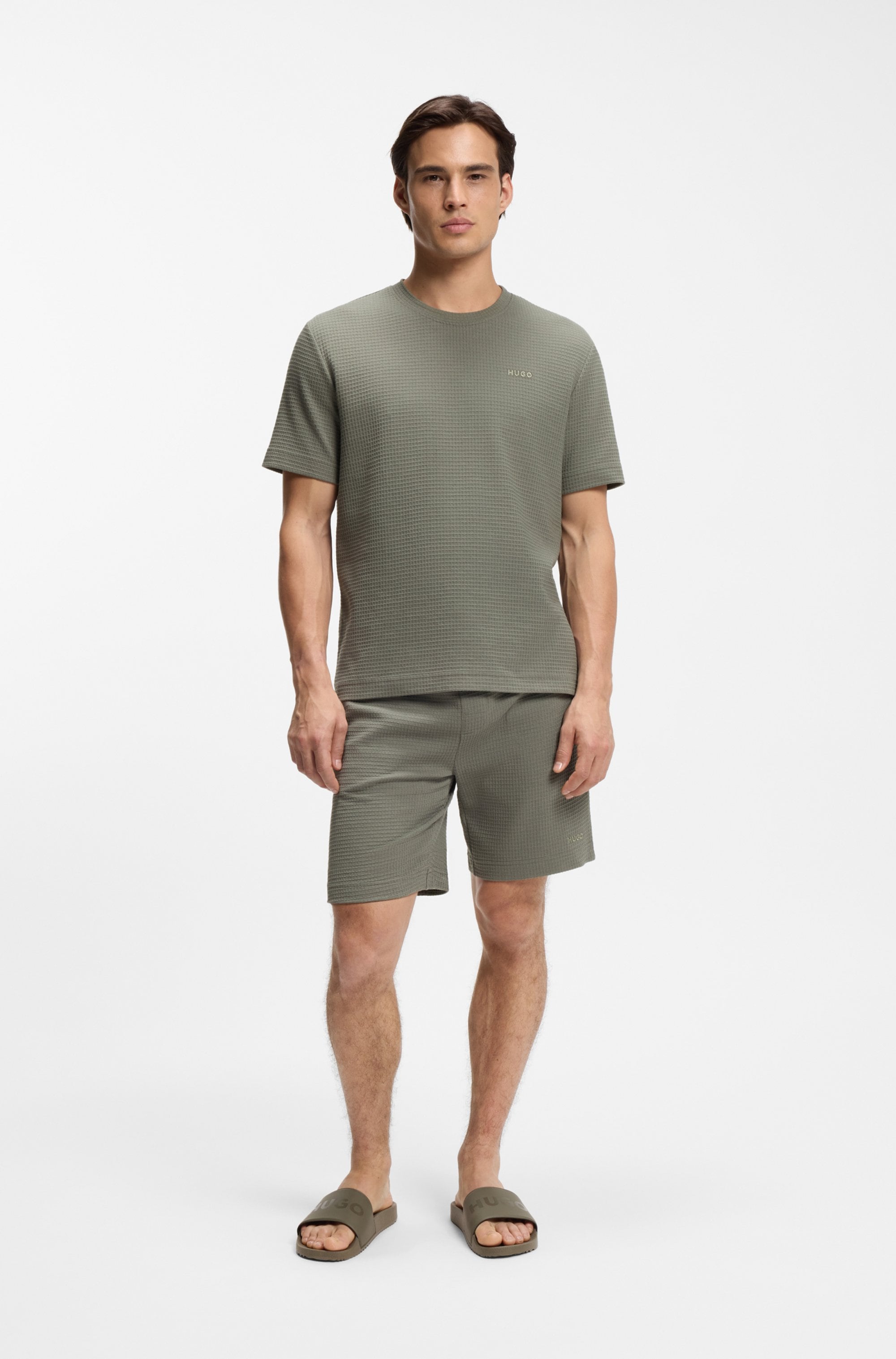 HUGO Underwear Pyjamashorts »Austin Short«  mit Tunnelzug