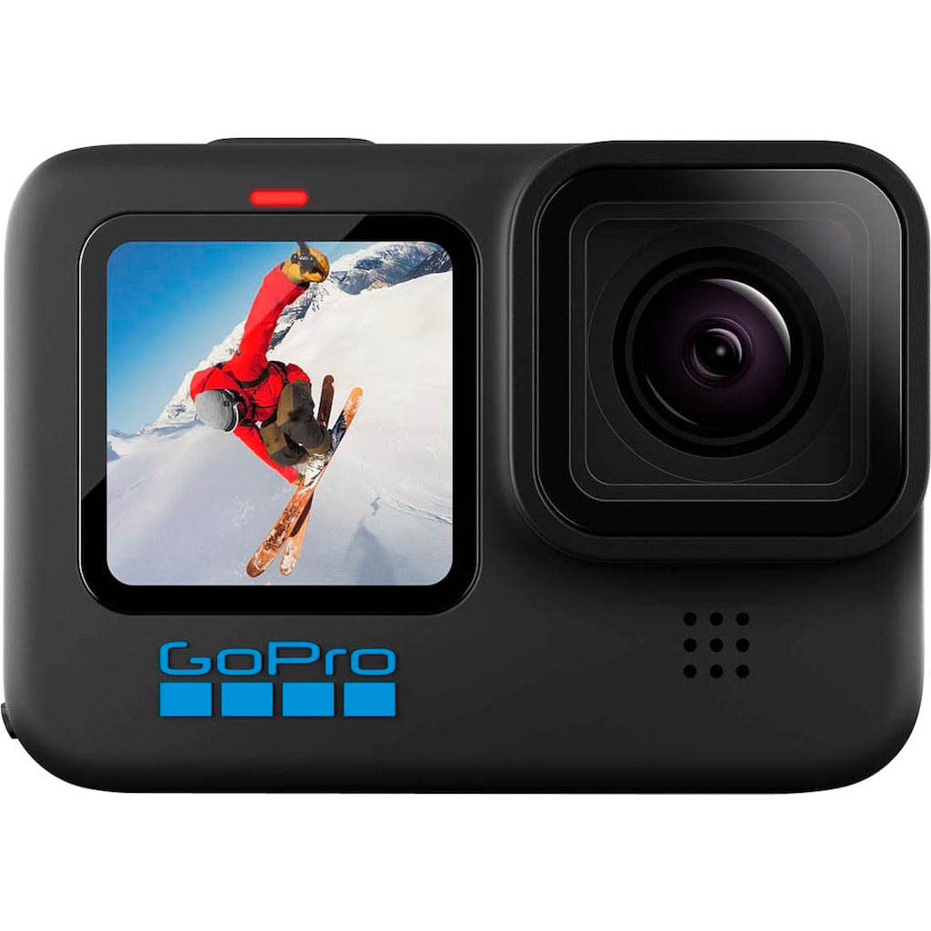 GoPro Action Cam »HERO10«, 5,3K Auslösung, 156° Sichtfeld, Sprachsteuerung, HDR, wasserdicht