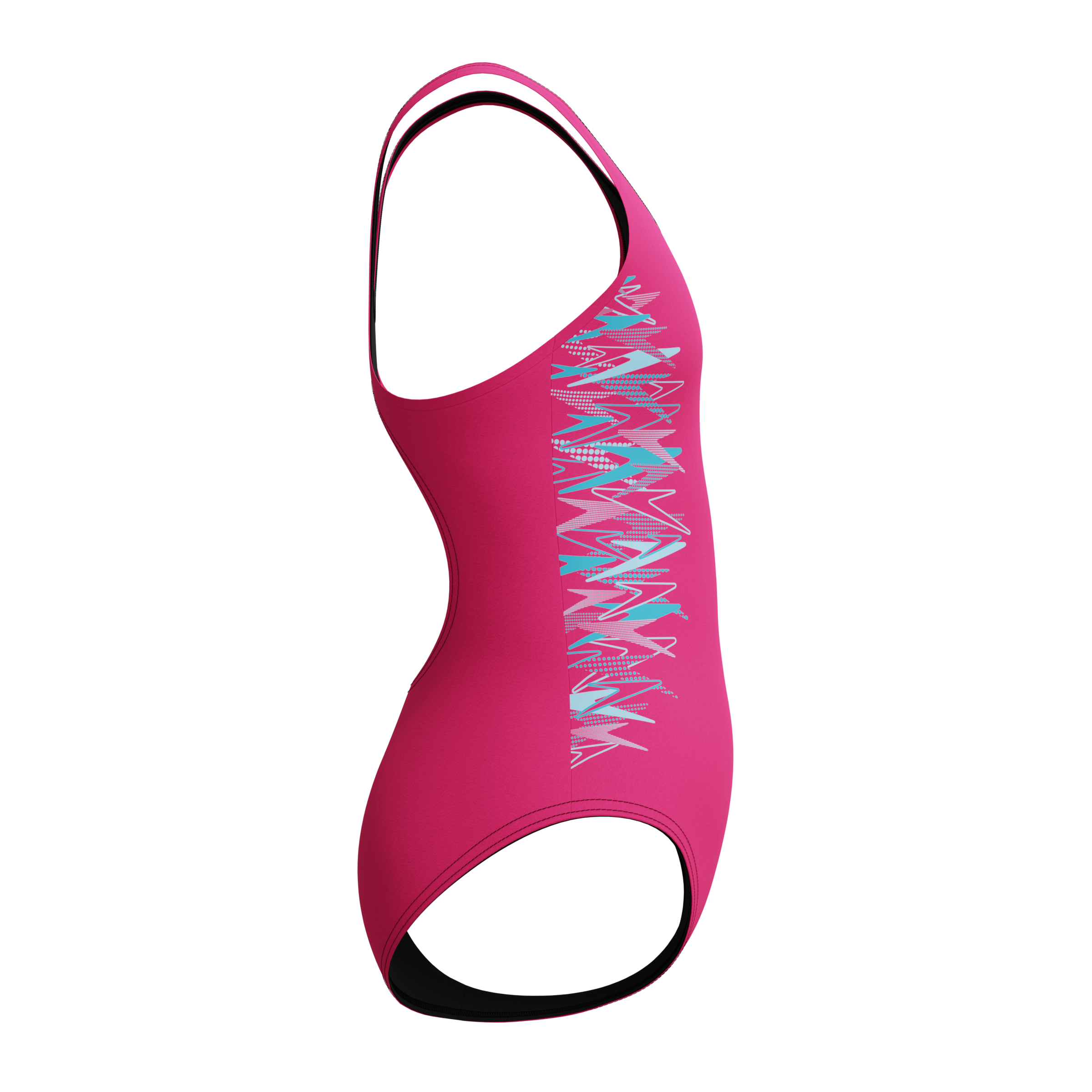 Speedo Badeanzug »Placement Muscleback« für aktives Schwimmen, chlorbeständig, schnell trocknend