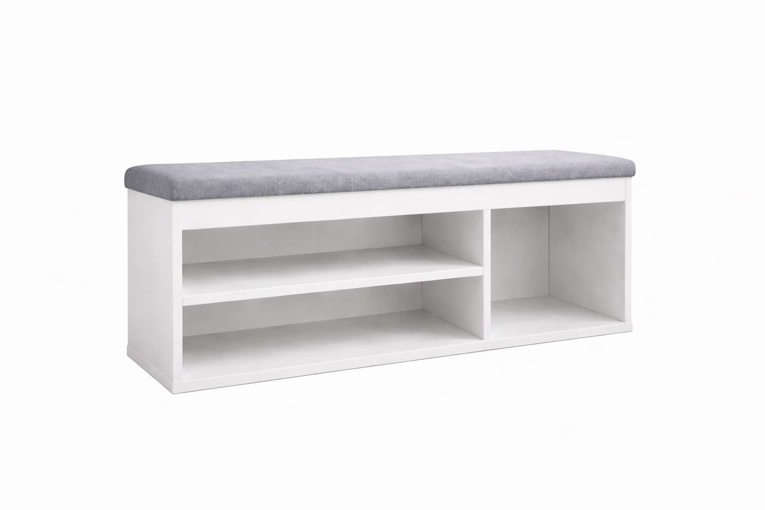 OTTO home Schuhbank »Schuchschrank 100,  Schuhregal, Schuhtruhe, Schuhkommode, Sitzbank« Inkl. bequemem Sitzkissen mit Stauraum darunter