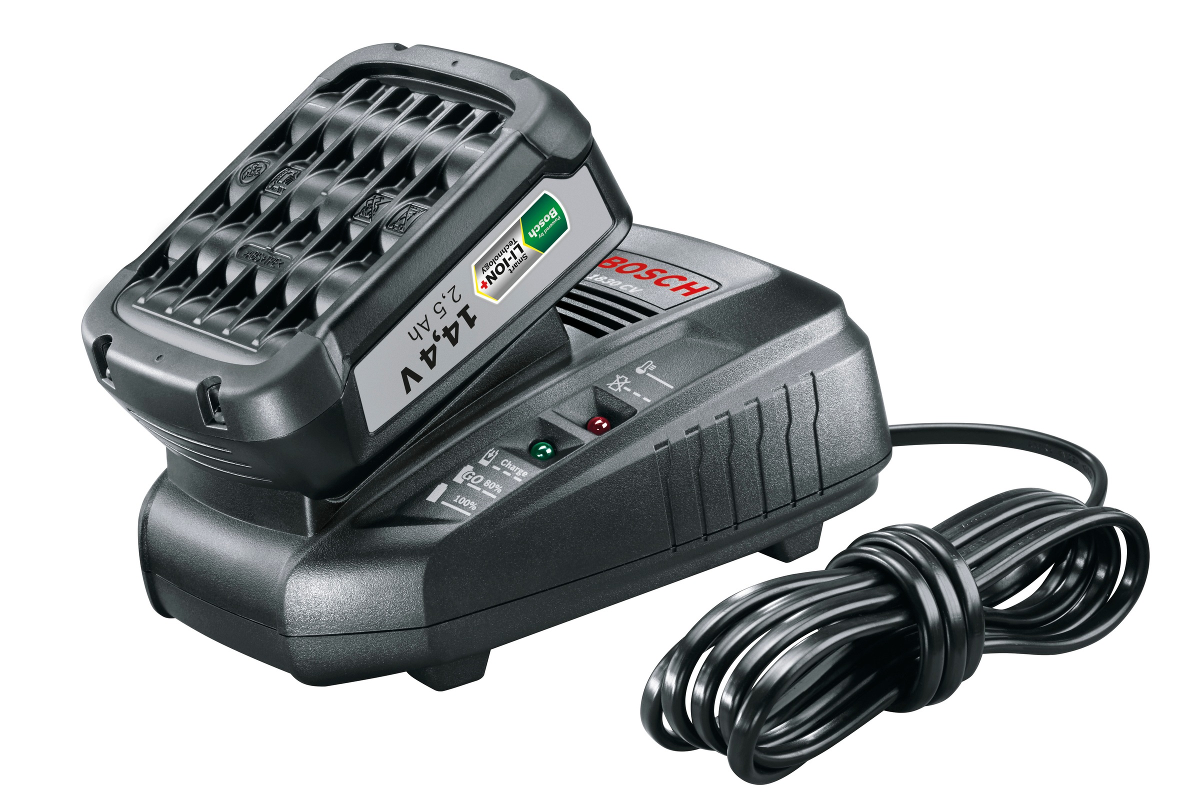 Bosch Home & Garden Batterie-Ladegerät »»AL1830 CV««, Laden aller POWER FOR ALL-Akkus mit 14,4 V oder 18 V